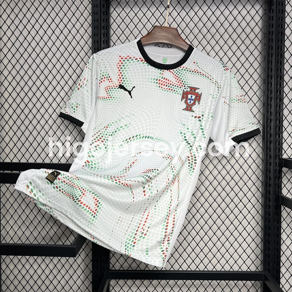 Higojerseys-Portugal 2025-26 Away Jersey - Fans Version