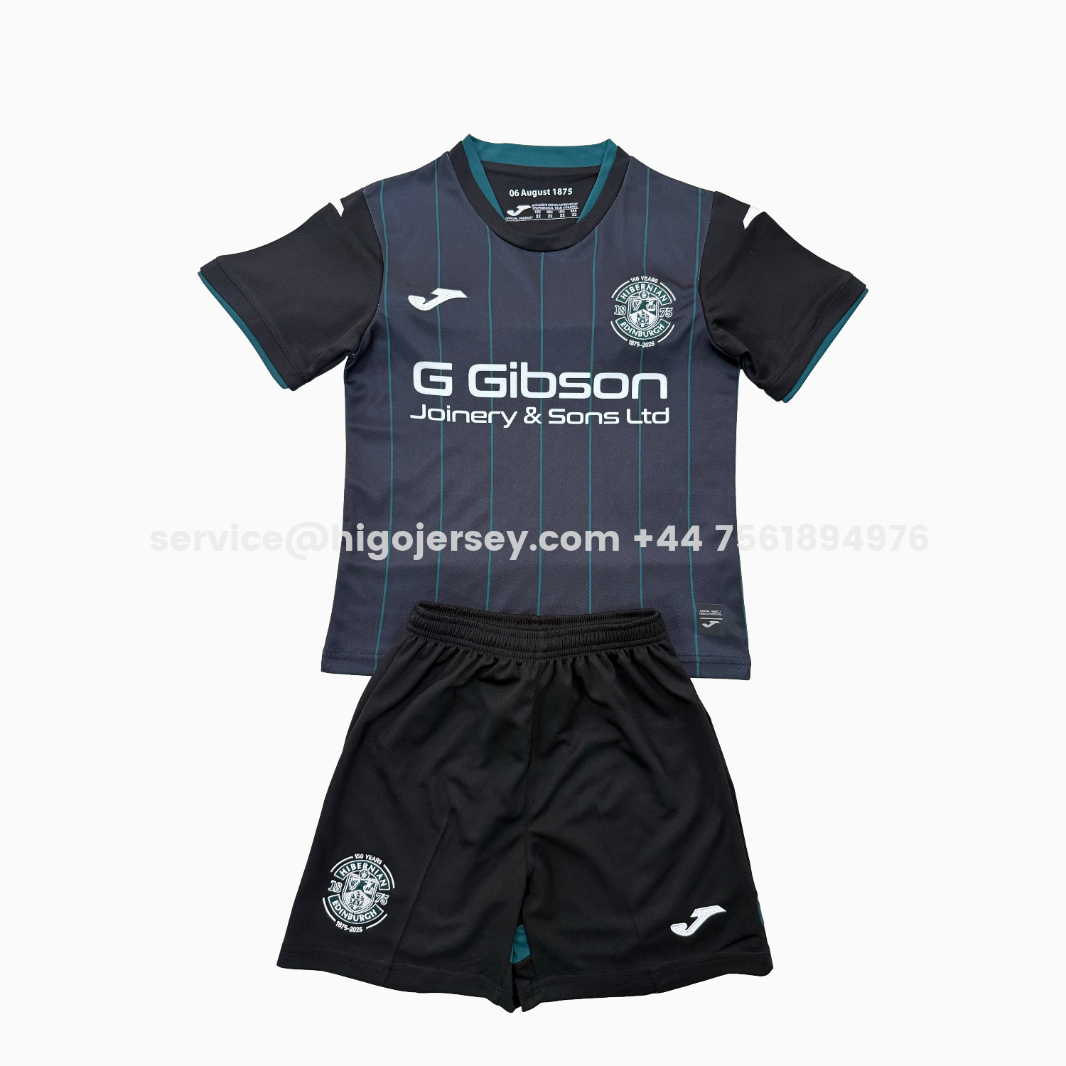 Higojerseys-Hibernian 25-26 Third Kids Kit