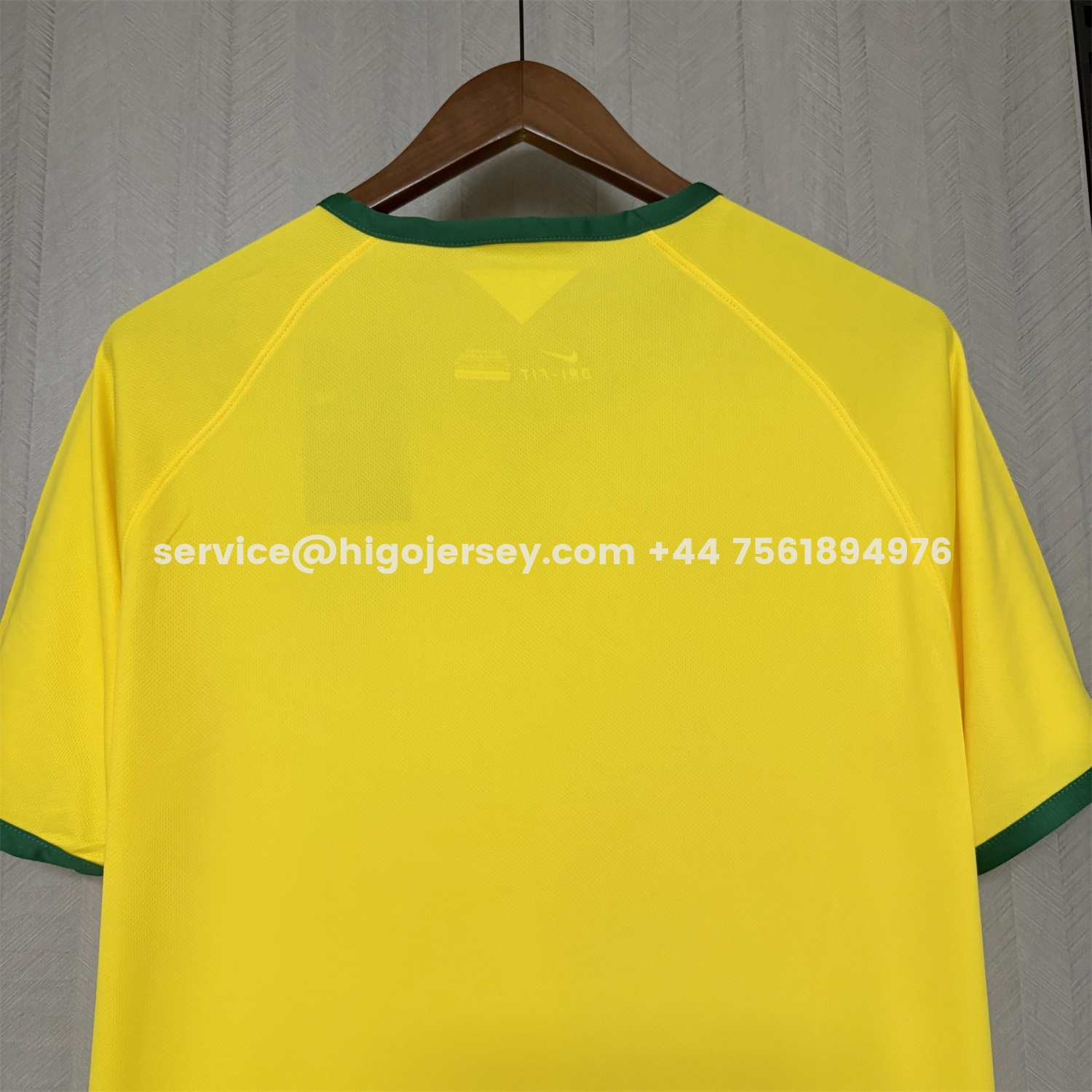 Higojerseys-Retro Brazil 2014 Home Jersey