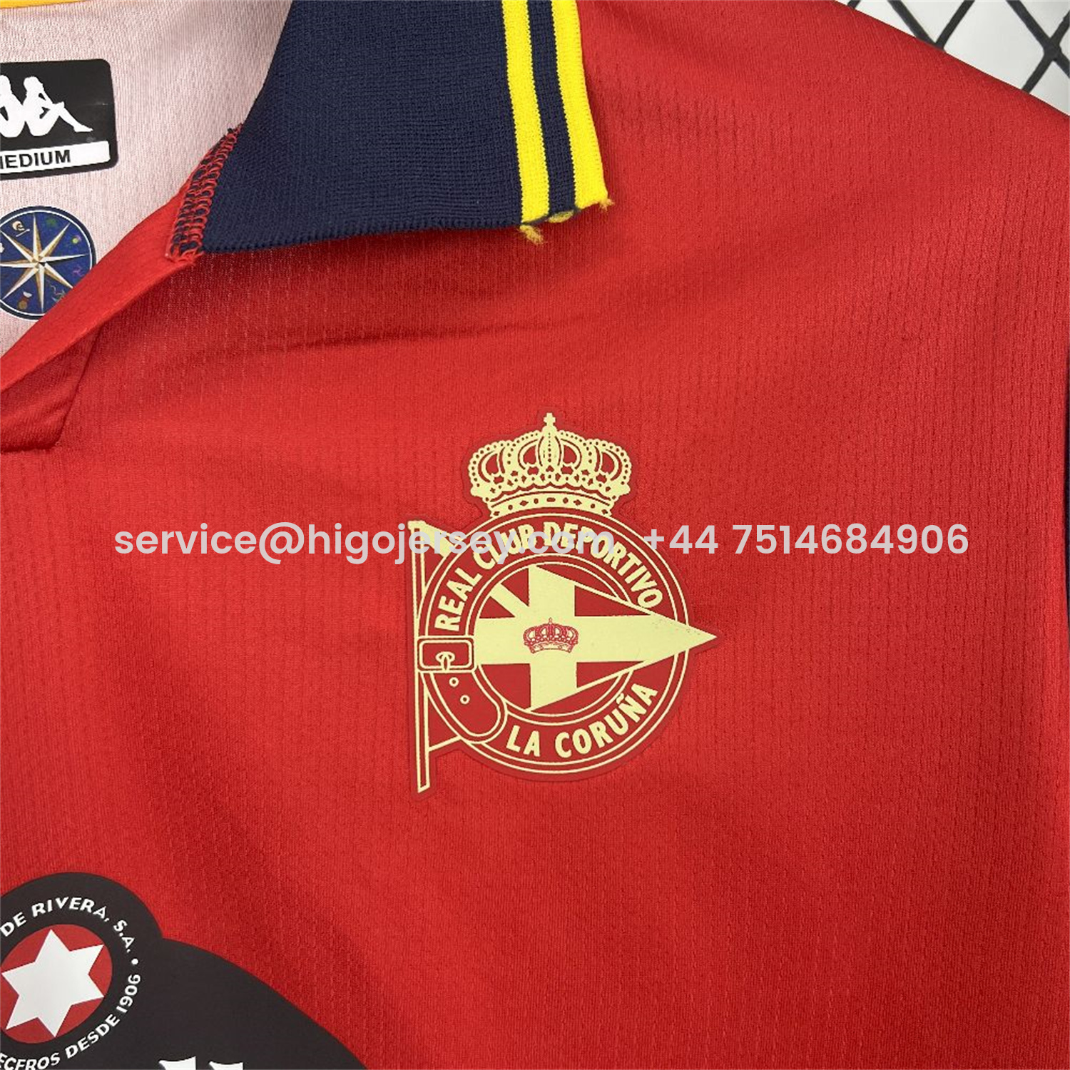 Higojerseys-Deportivo de La Coruña 25-26 Away Jersey - Fans Version