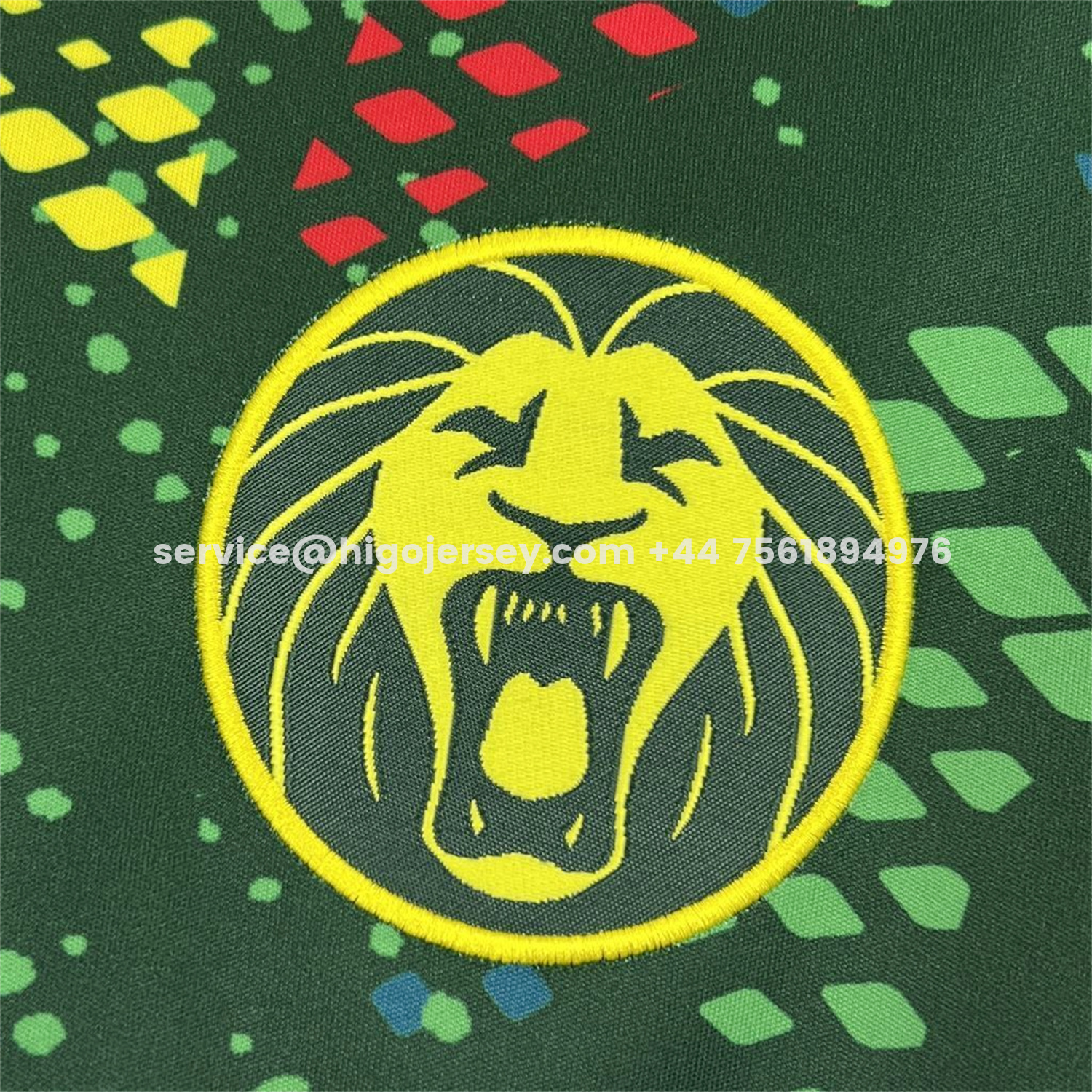 Higojerseys-Cameroon 2026 Home Green Jersey - Fans Version