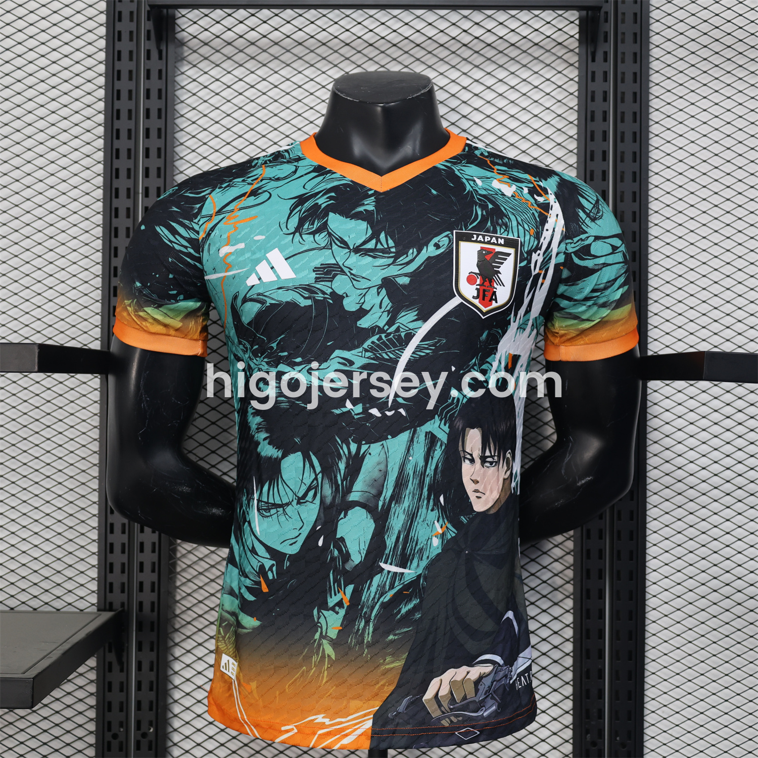 Higojerseys-Japan 25-26 Levi Ackerman Special Edition Jersey - Player Version