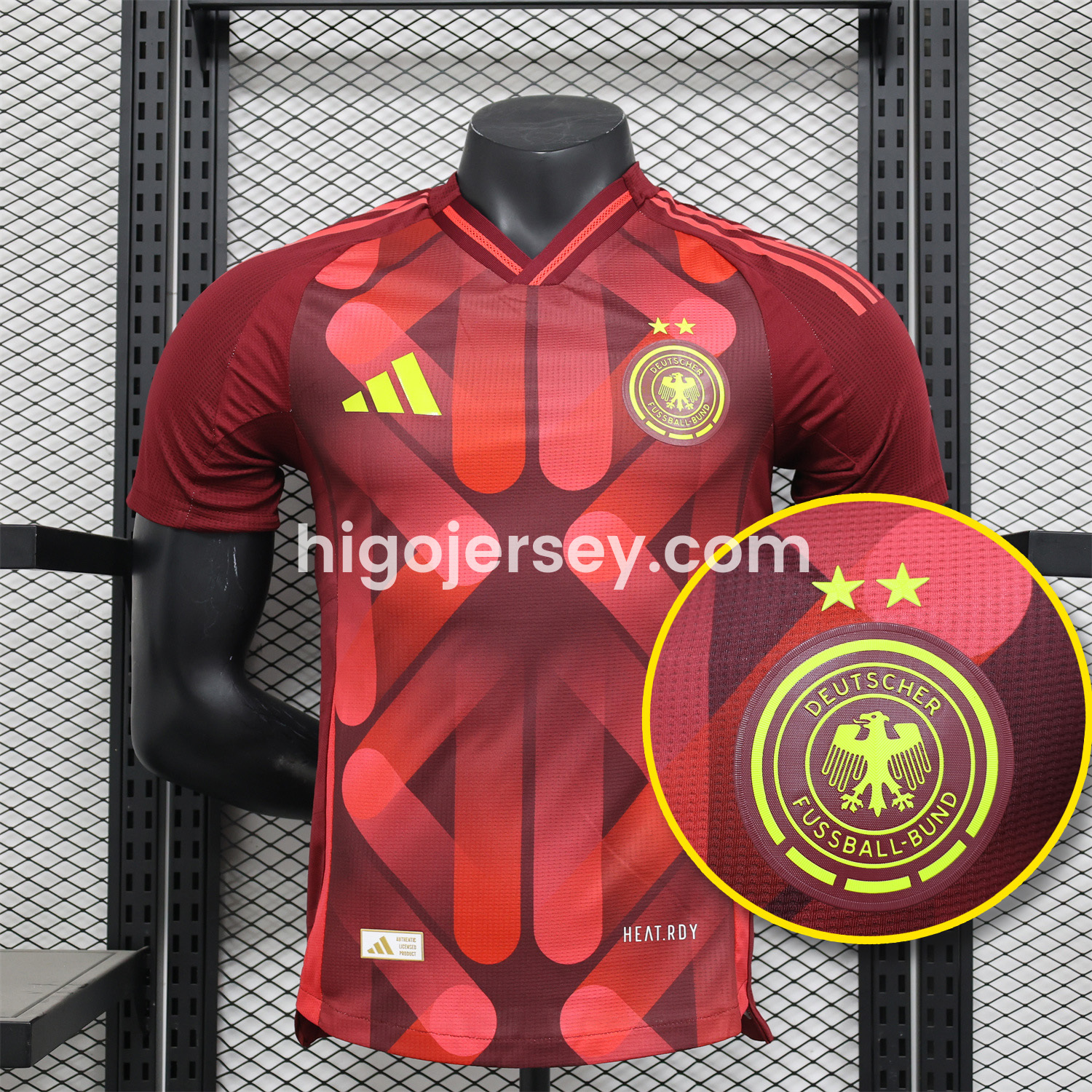 Higojerseys-Germany 2025 Women's Euro Away Jersey - Men's Player Version