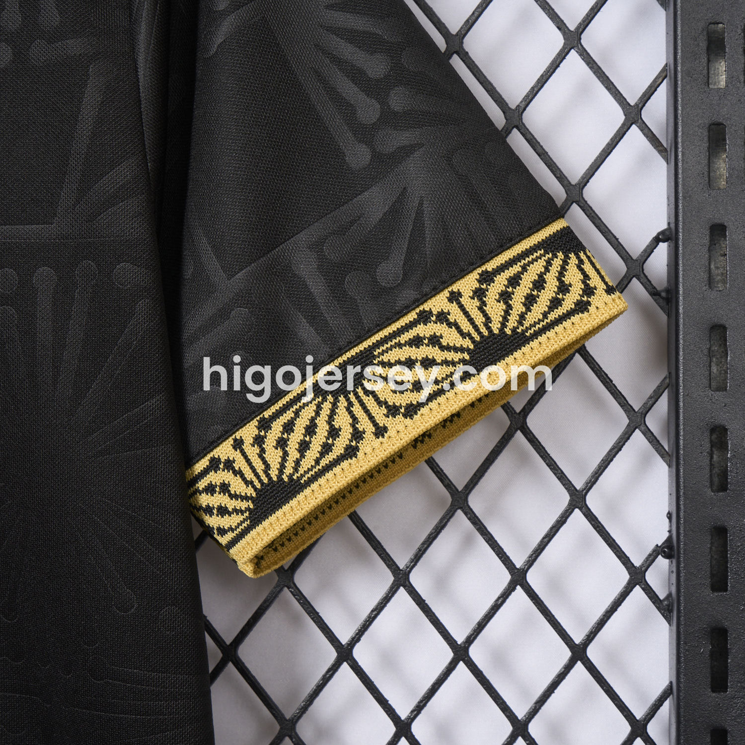 Higojerseys-Mexico 2025 Gold Cup Black Kids Kit