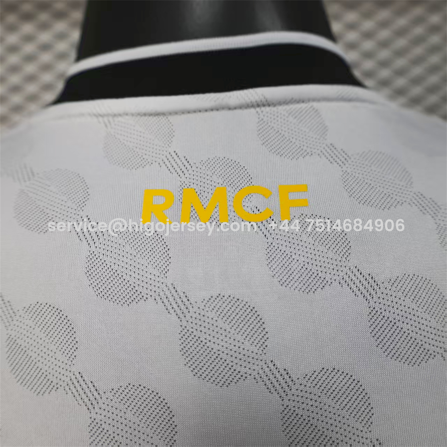 Higojerseys-Real Madrid 25-26 Polka Dots White Jersey - Player Version