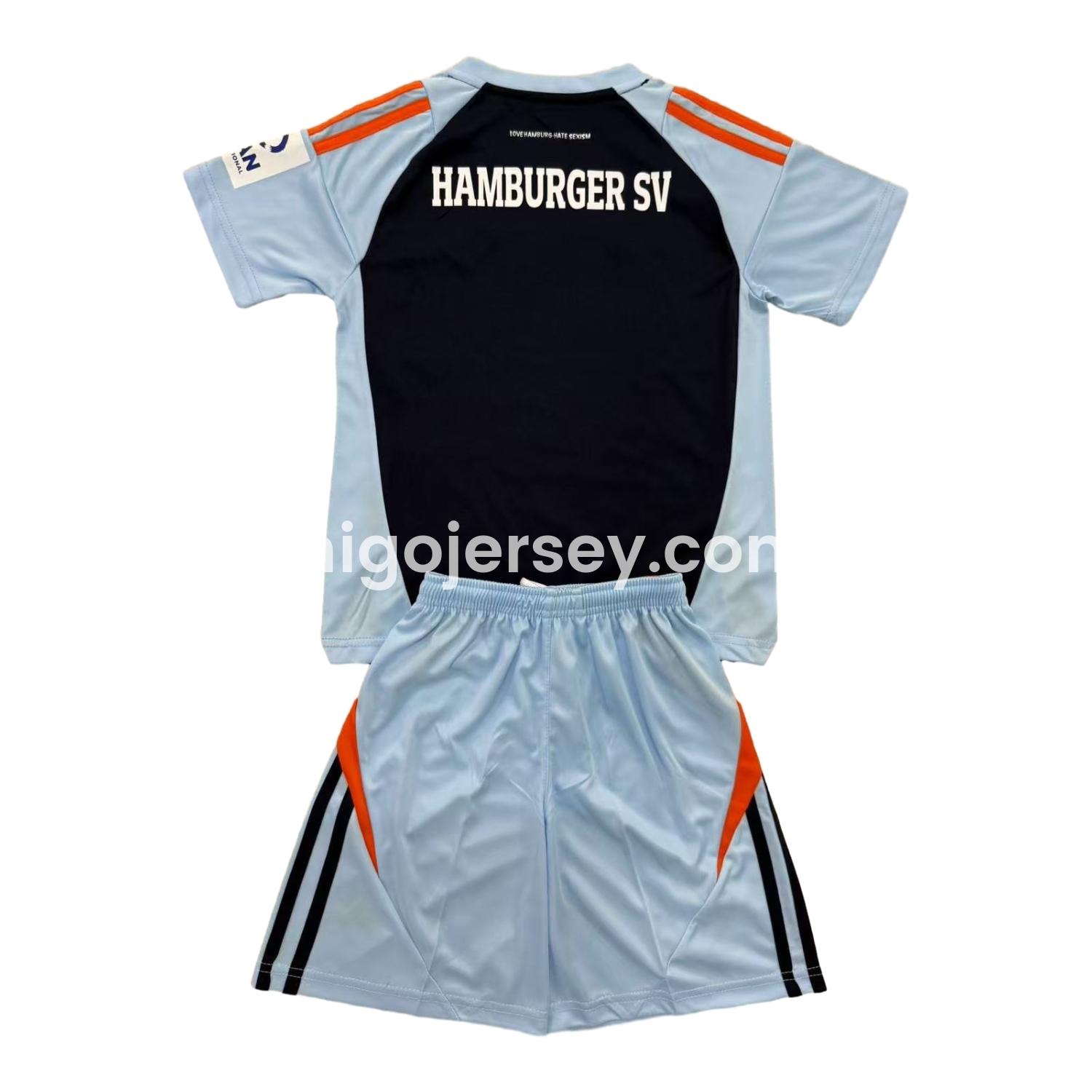 Higojerseys-Hamburger SV 25-26 World Girls' Day Blue Special Kids Kit