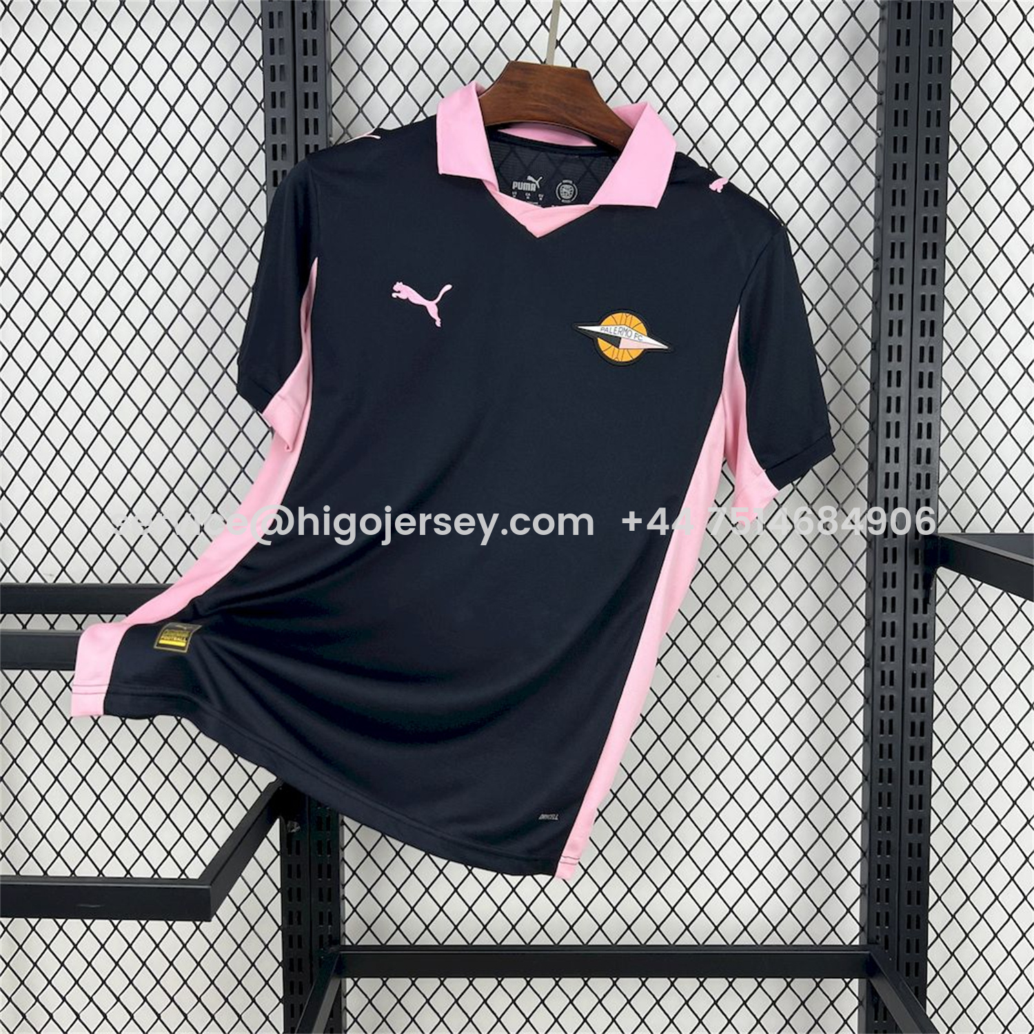 Higojerseys-Palermo 25-26 Away Jersey - Fans Version
