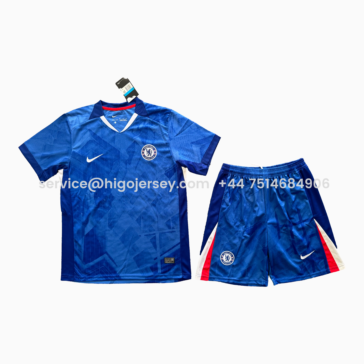 Higojerseys-C.H.E.L.S.E.A 25-26 Home Men's Adult Jersey Set - Fans Version