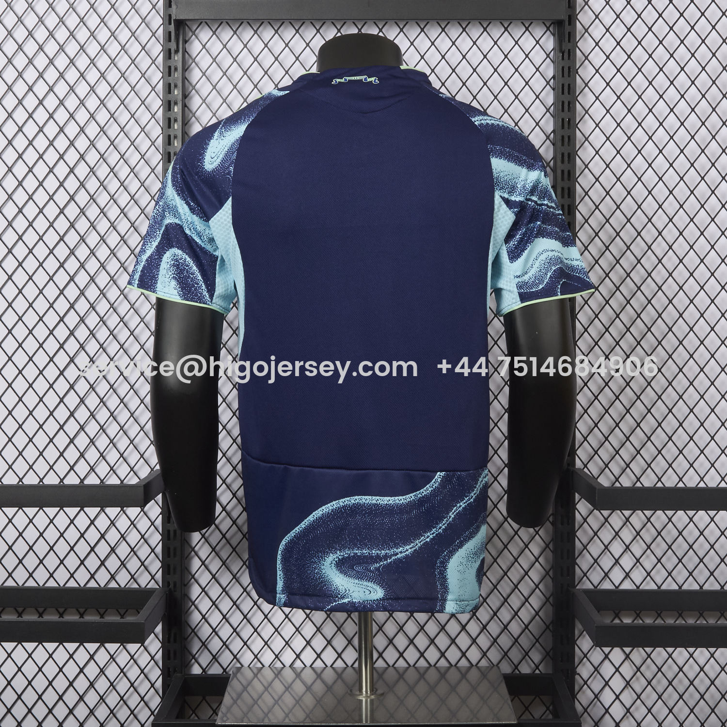 Higojerseys-Ajax 25-26 Away Deep Blue Jersey - Player Version