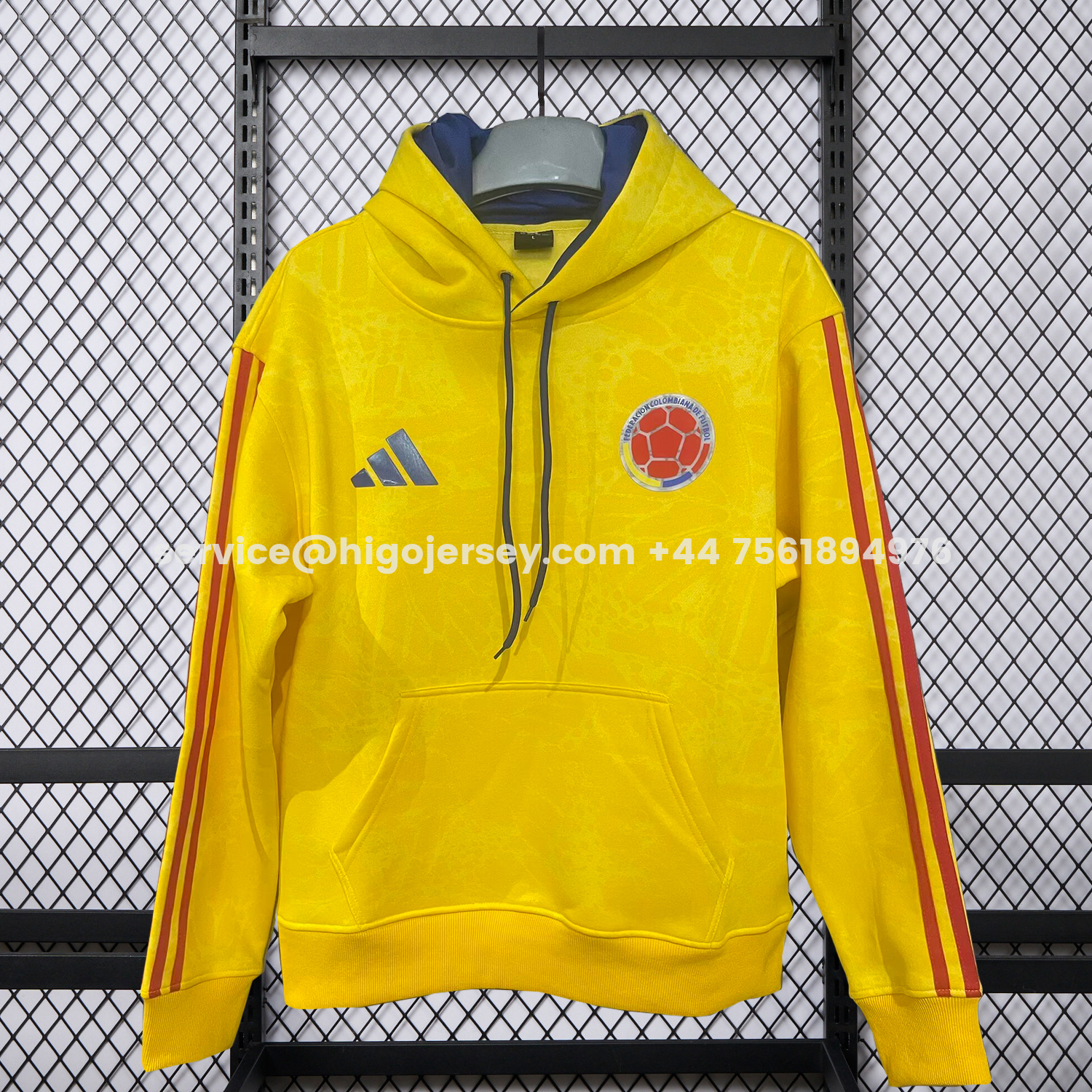 Higojerseys-Colombia 2026 Home Unisex Pullover Hoodie