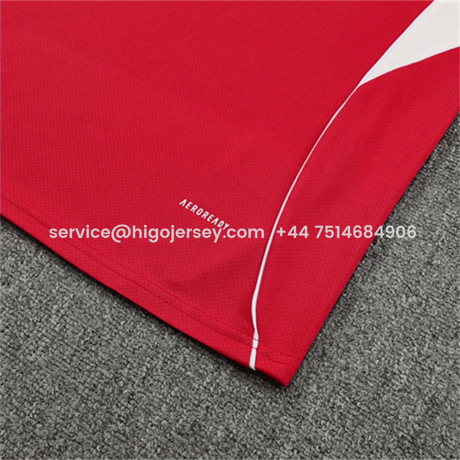 Higojerseys-Liver.pool 25-26 Short-Sleeve Training Set - Red Top & Black Shorts