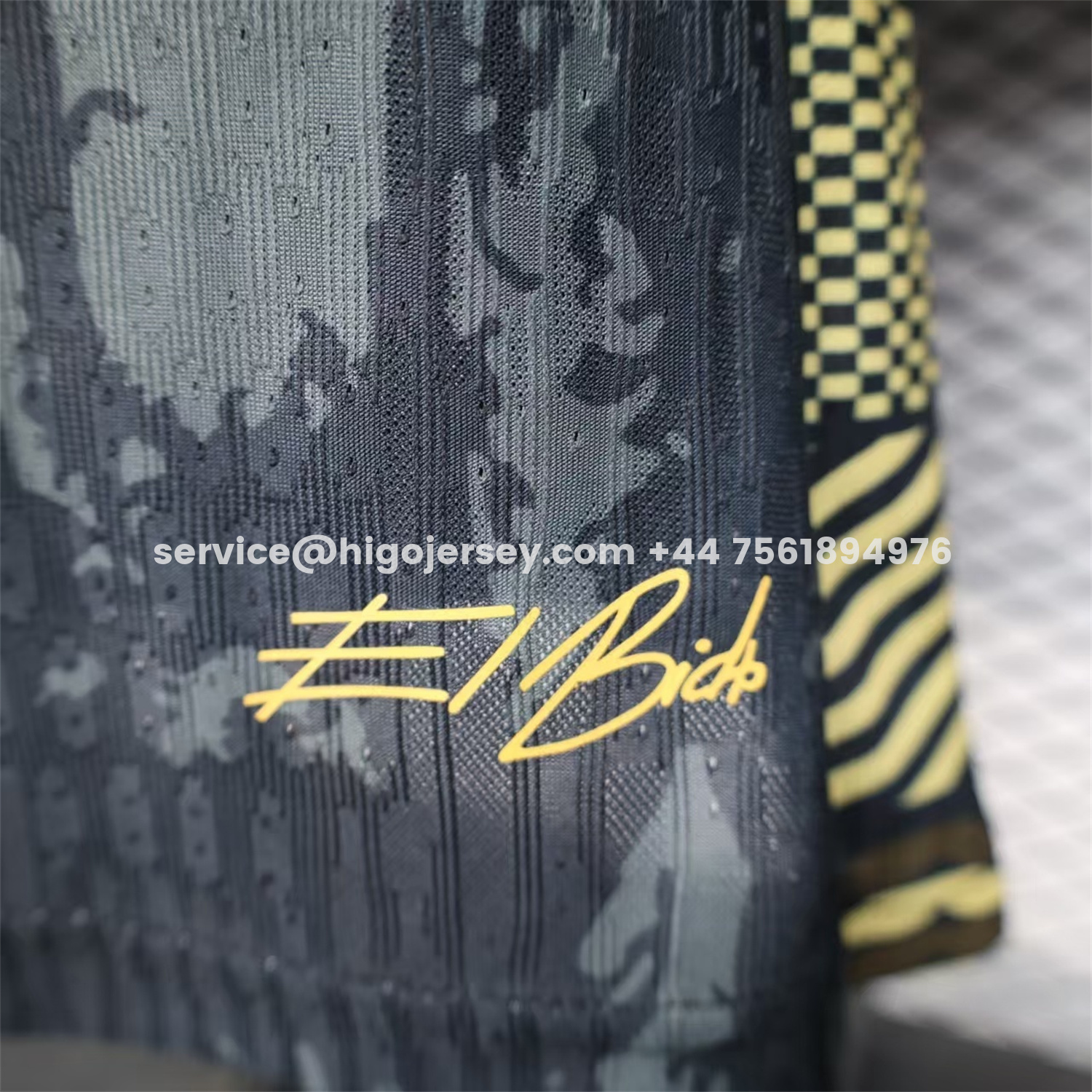 Higojerseys-Portugal 2026 COMMA Black CR7 Special Jersey - Player Version