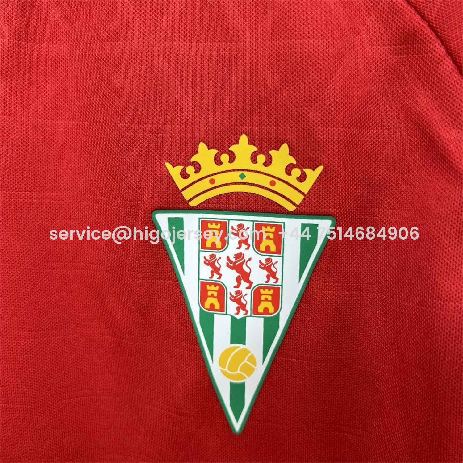 Higojerseys-Cordoba 25-26 Third Red Jersey - Fans Version