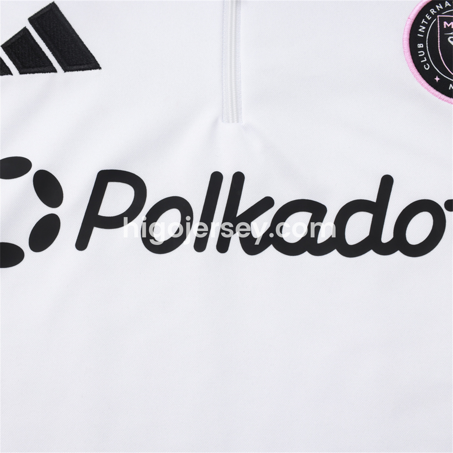 Higojerseys-INT M.A.M 25-26 Long Sleeves Training Set - White Top & Black Pants