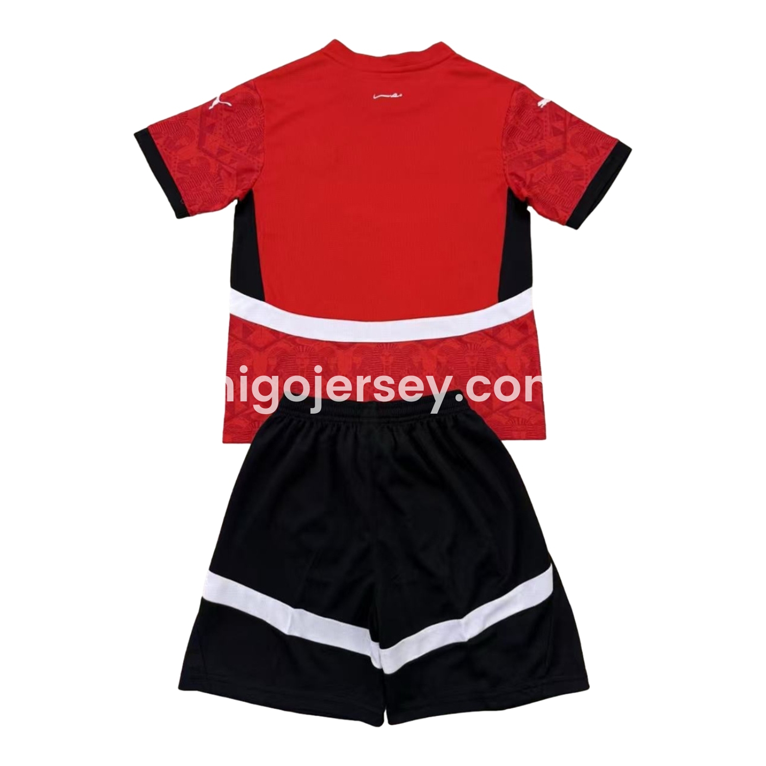 Higojerseys-Egypt 24-25 Home Men's Adult Jersey Set - Fans Version