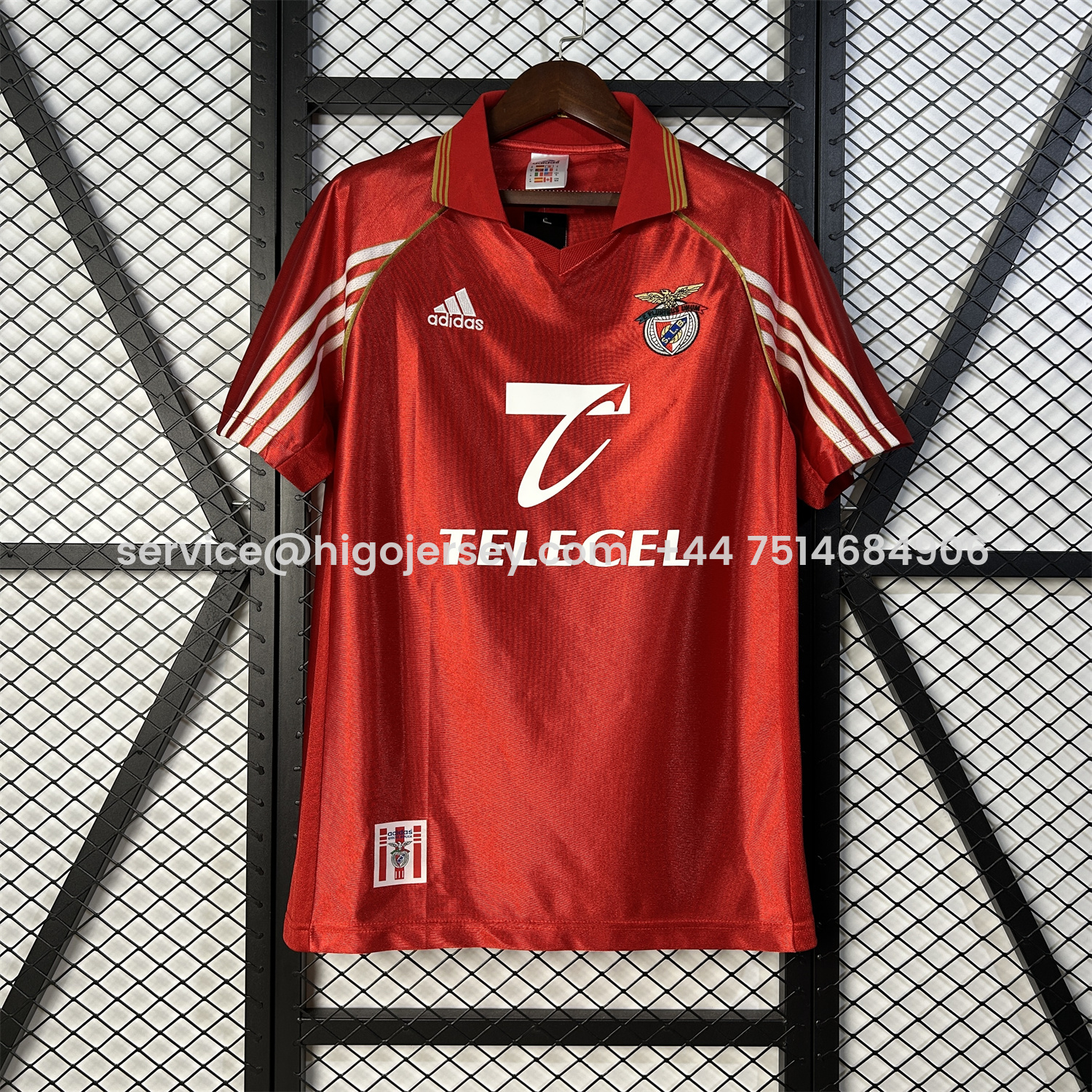 Higojerseys-Retro Benfica 1998-99 Home Jersey