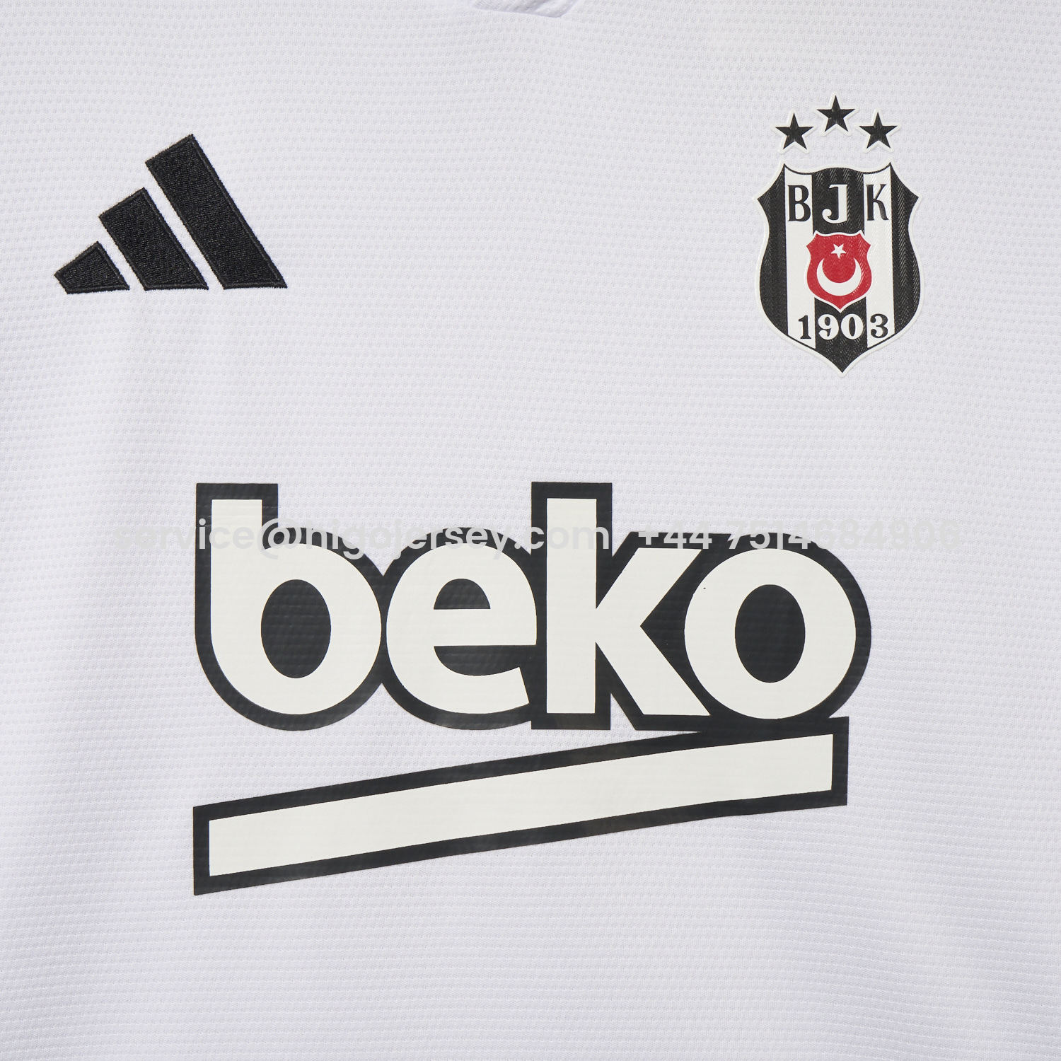 Higojerseys-Besiktas 25-26 Home Jersey - Fans Version