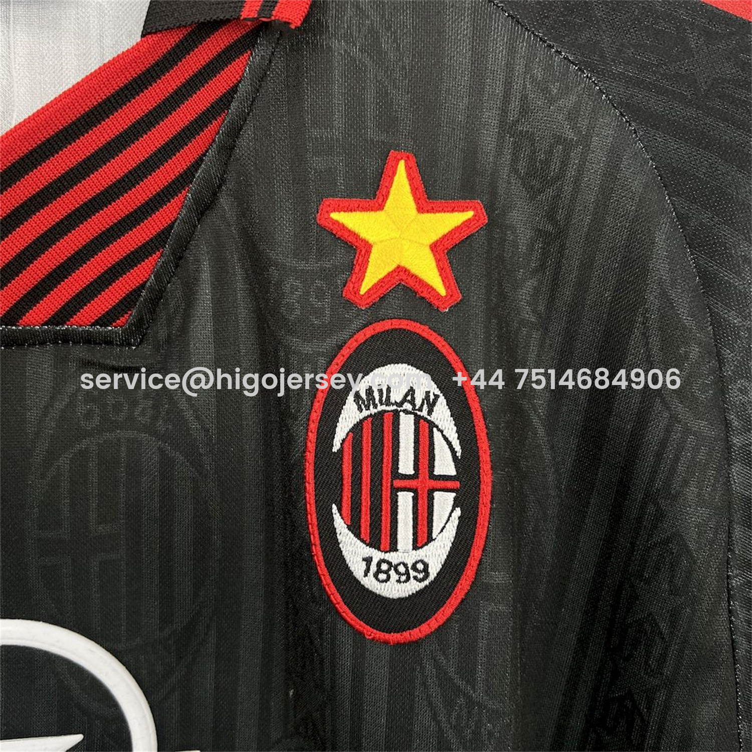 Higojerseys-Retro AC Milan 1997-98 Copa Centenario do Belo Horizonte Third Jersey