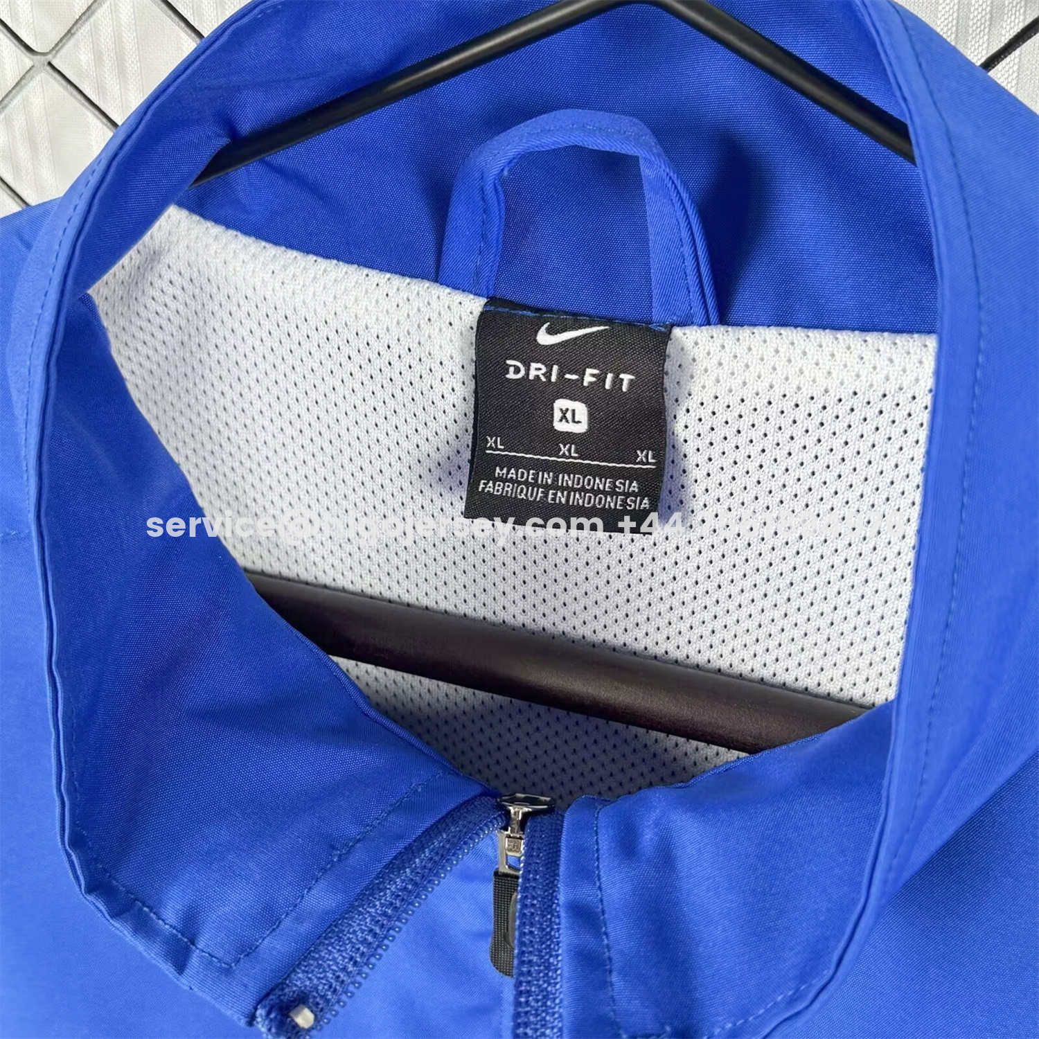 Higojerseys-Retro Brazil 1998 Blue Windbreaker