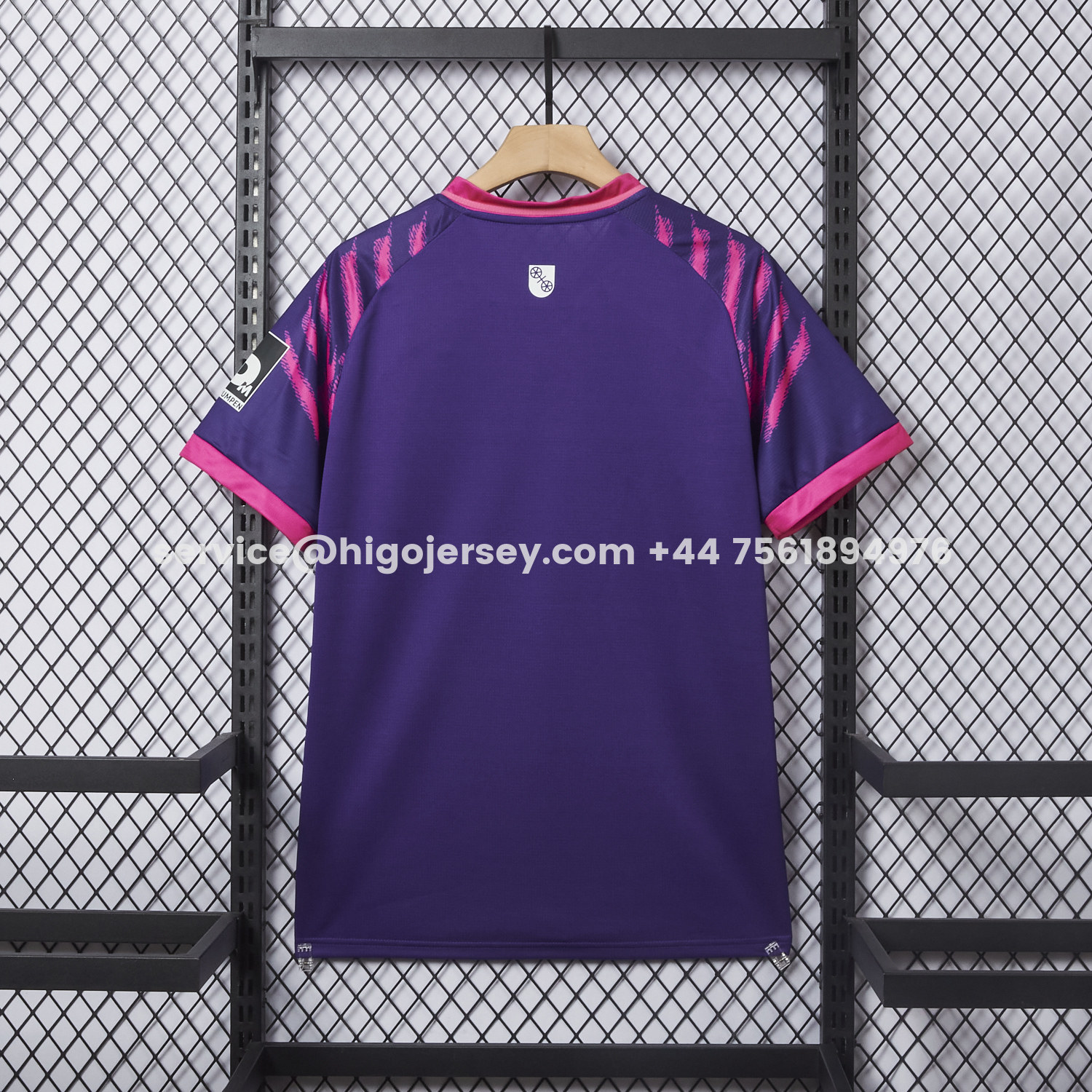 Higojerseys-Mainz 25-26 Away Purple Jersey - Fans Version