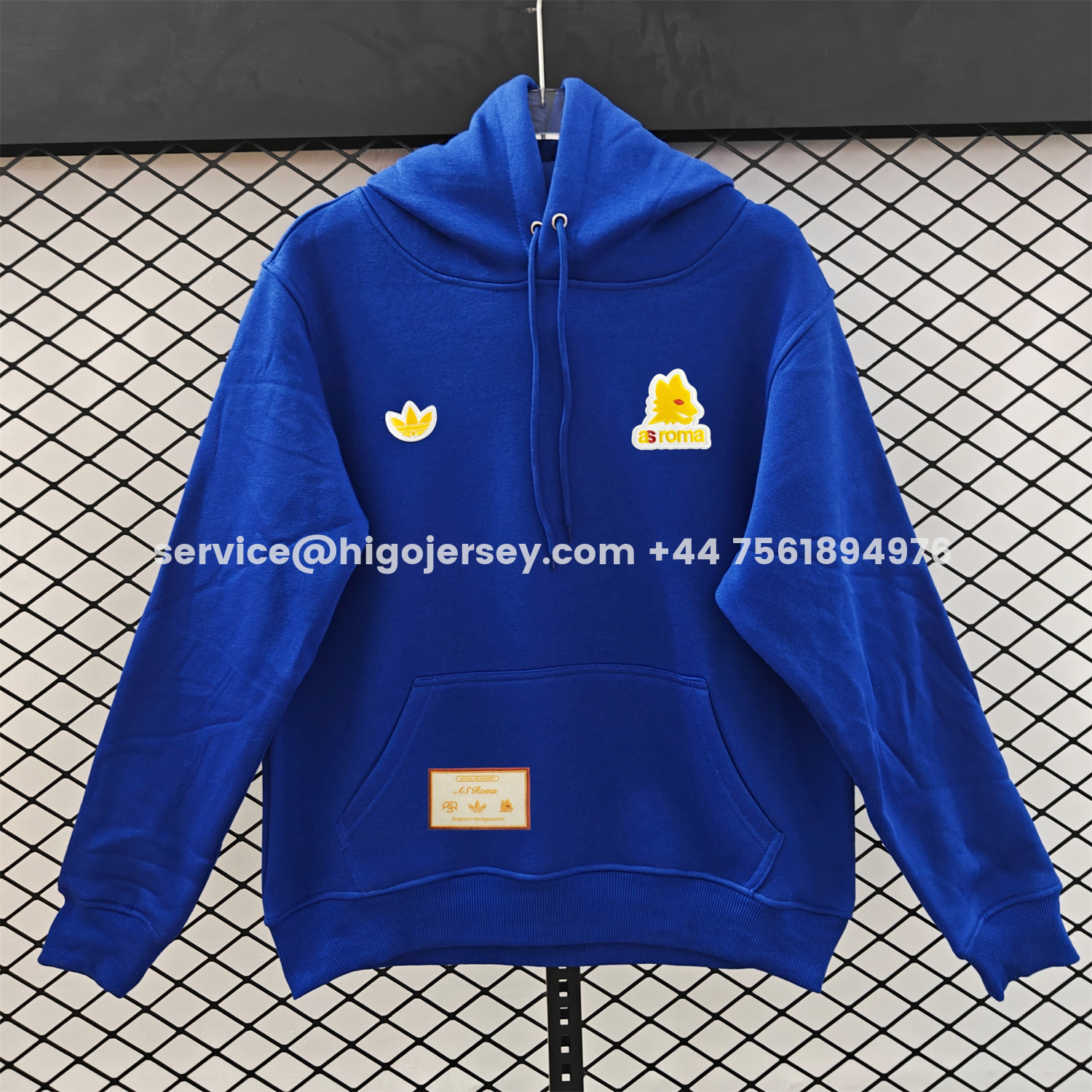 Higojerseys-AS Roma 25-26 Originals Terrace Icon Unisex Pullover Hoodie