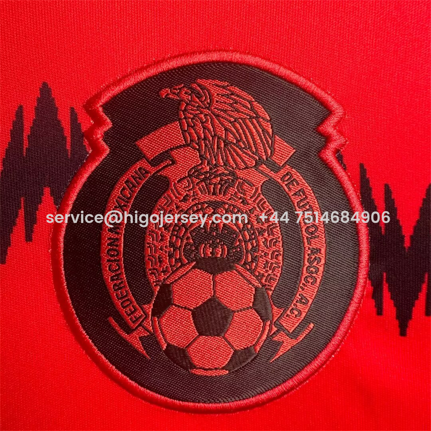 Higojerseys-Retro Mexico 2014 Away Red Jersey