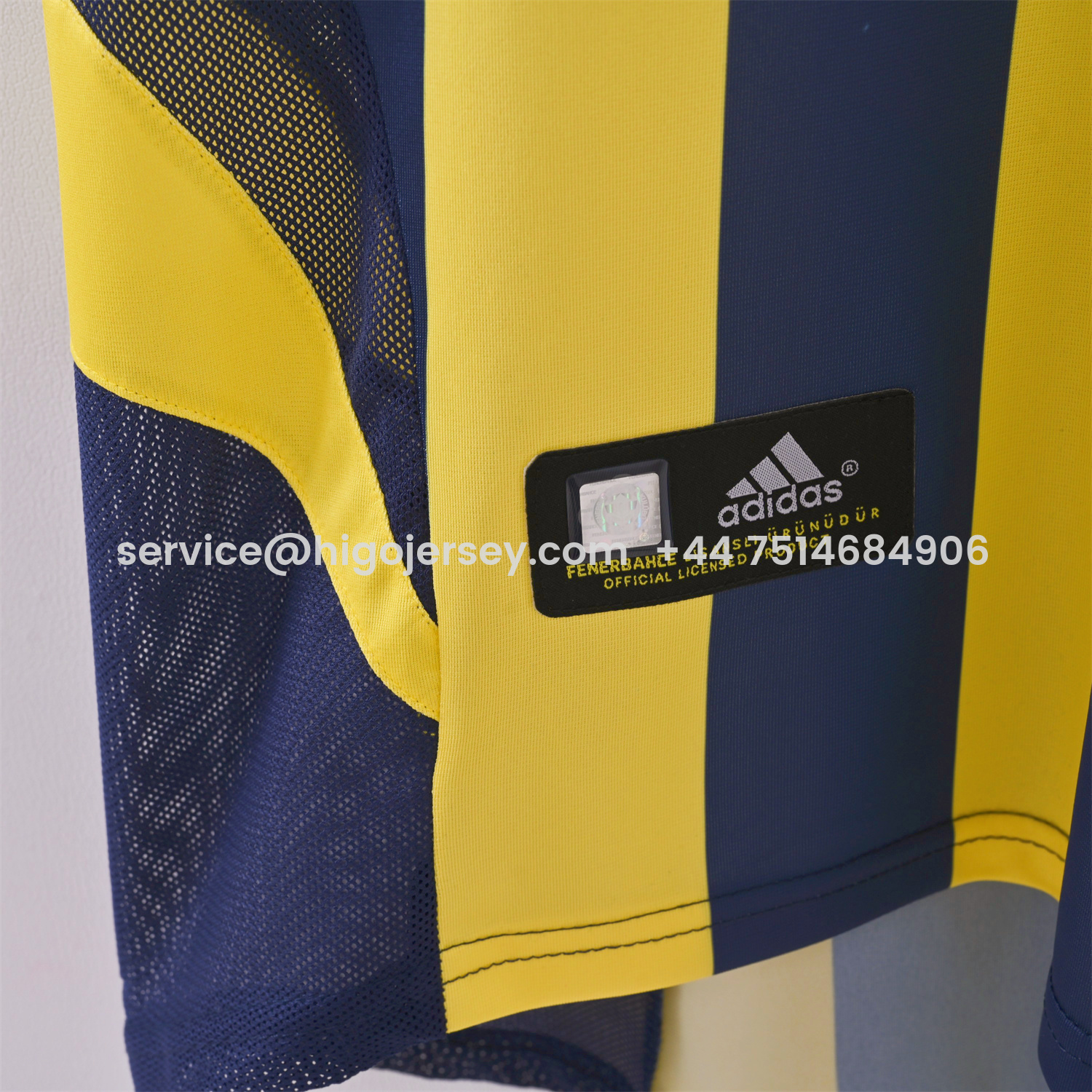 Higojerseys-Retro Fenerbahce 2005-06 Home Jersey