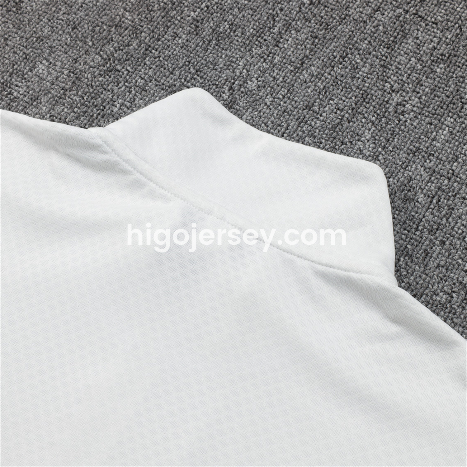 Higojerseys-Portugal 25-26 Long Sleeve Training Set - Off White Top and Deep Blue Pants