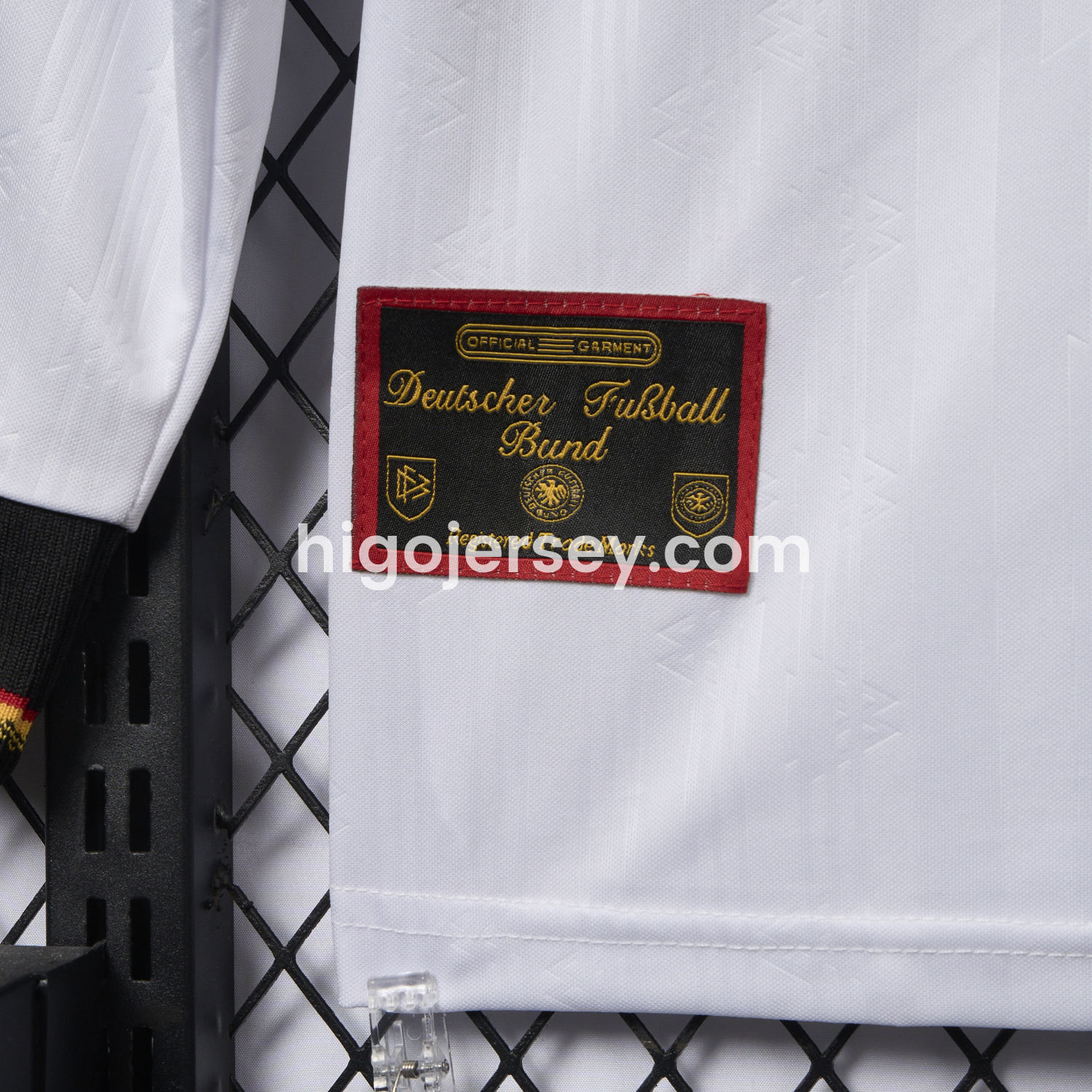 Higojerseys-Retro Germany 1996 Home Long Sleeves Jersey