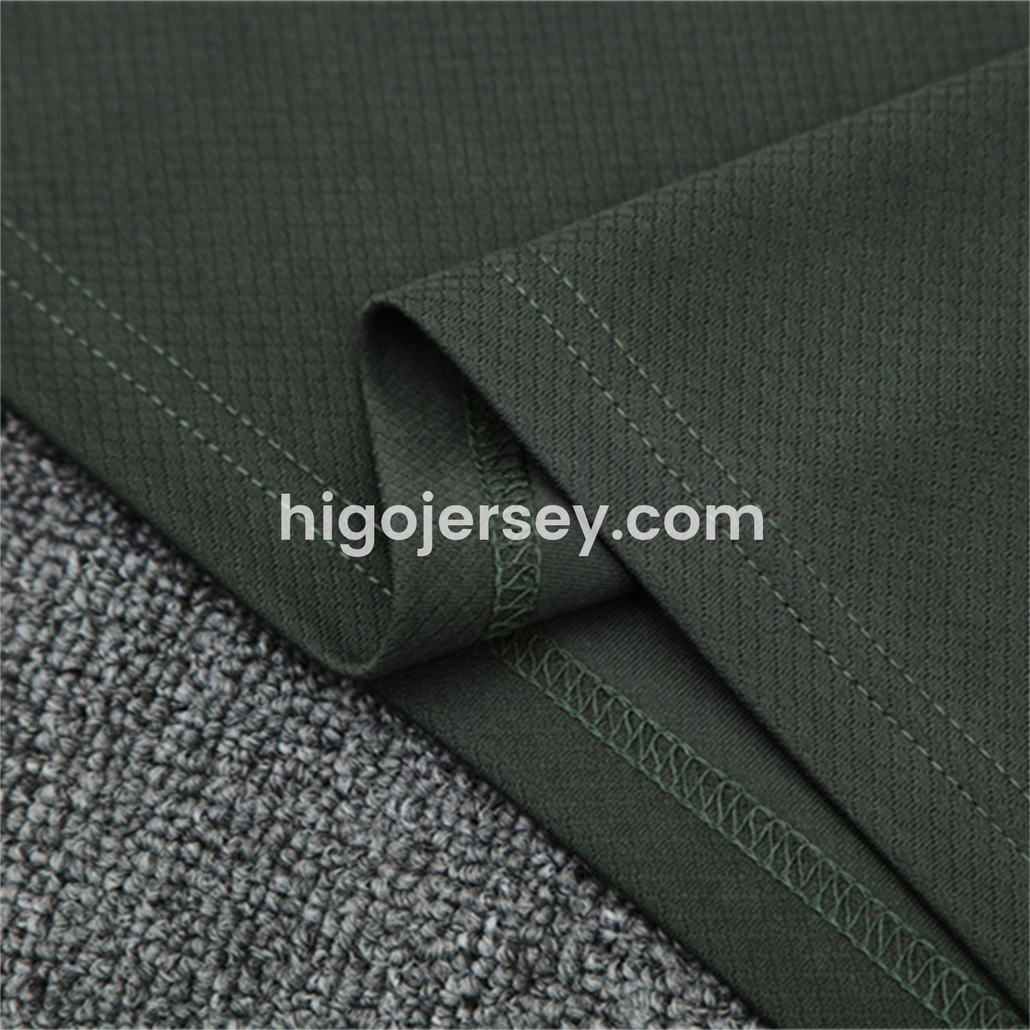 Higojerseys-C.H.E.L.S.E.A 25-26 Kids Short-Sleeve Training Set - Army Green Top & Army Green Shorts