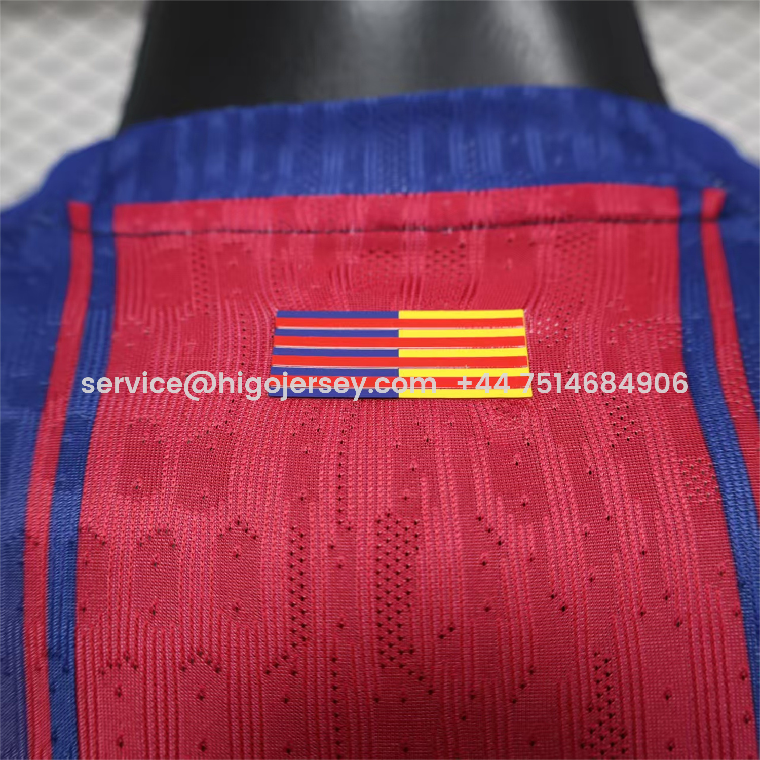 Higojerseys-Barcelona 25-26 Home Unsponsored Jersey - Player Version