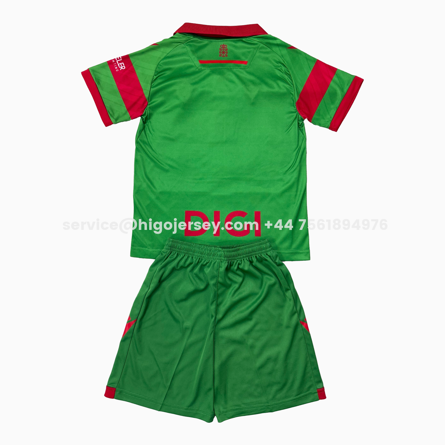 Higojerseys-Osasuna 25-26 Away Kids Kit