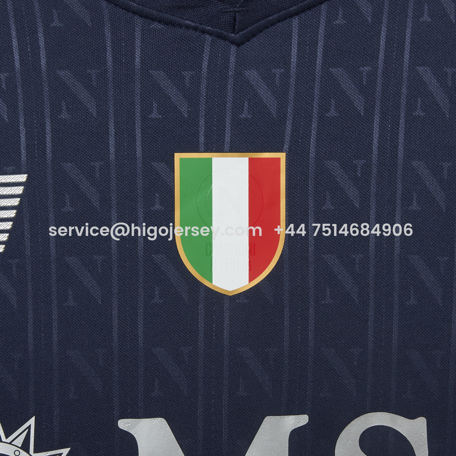 Higojerseys-Napoli 25-26 European Third Deep Blue Jersey - Fans Version