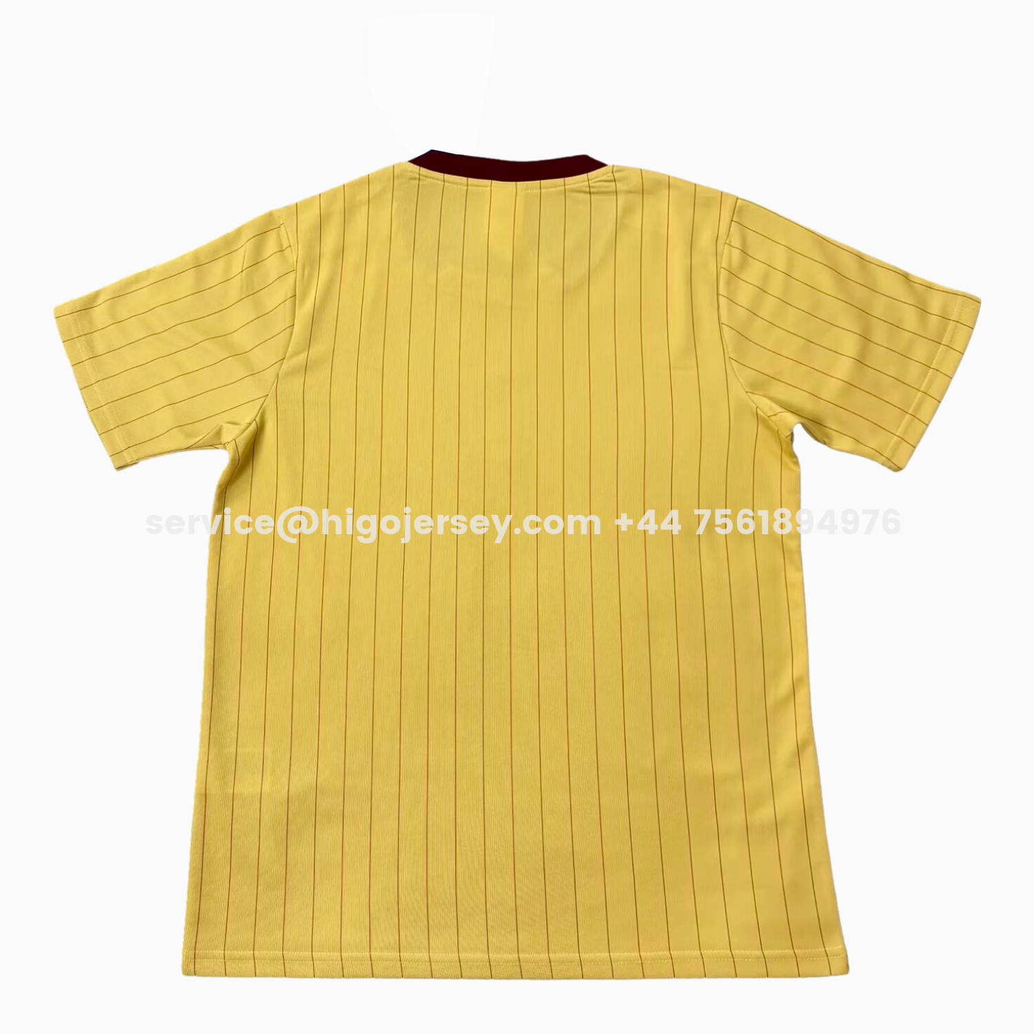 Higojerseys-Arsenal 25-26 Trefoil Yellow Travel Jersey - Fans Version