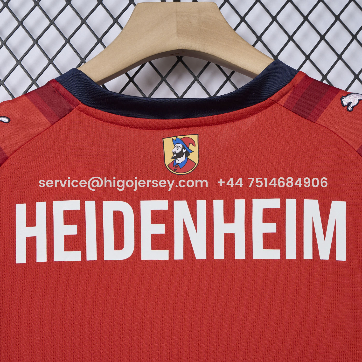Higojerseys-FC Heidenheim 25-26 Home Jersey - Fans Version