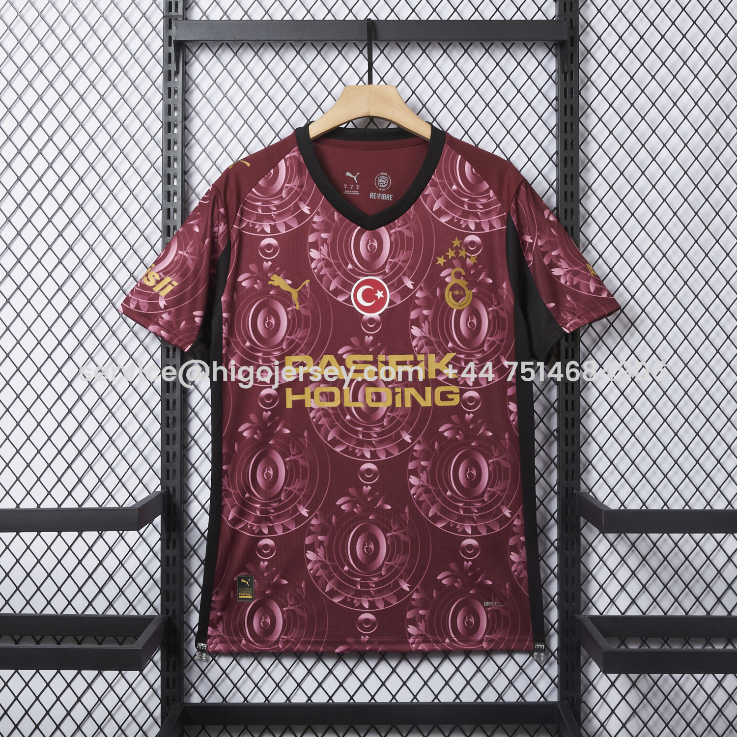 Higojerseys-Galatasaray 25-26 Third Jersey with Five Stars - Fans Version