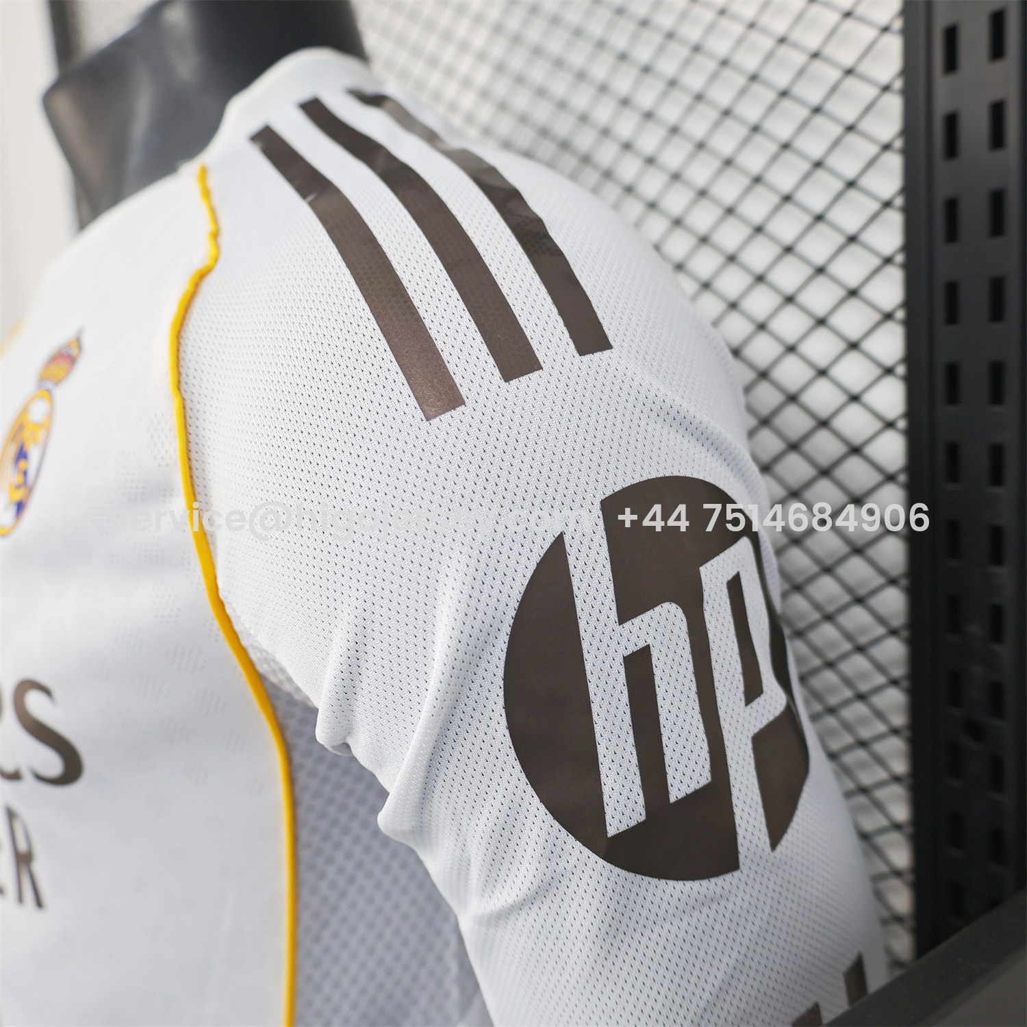 Higojerseys-Real Madrid 25-26 Home Long Sleeves Jersey - Player Version