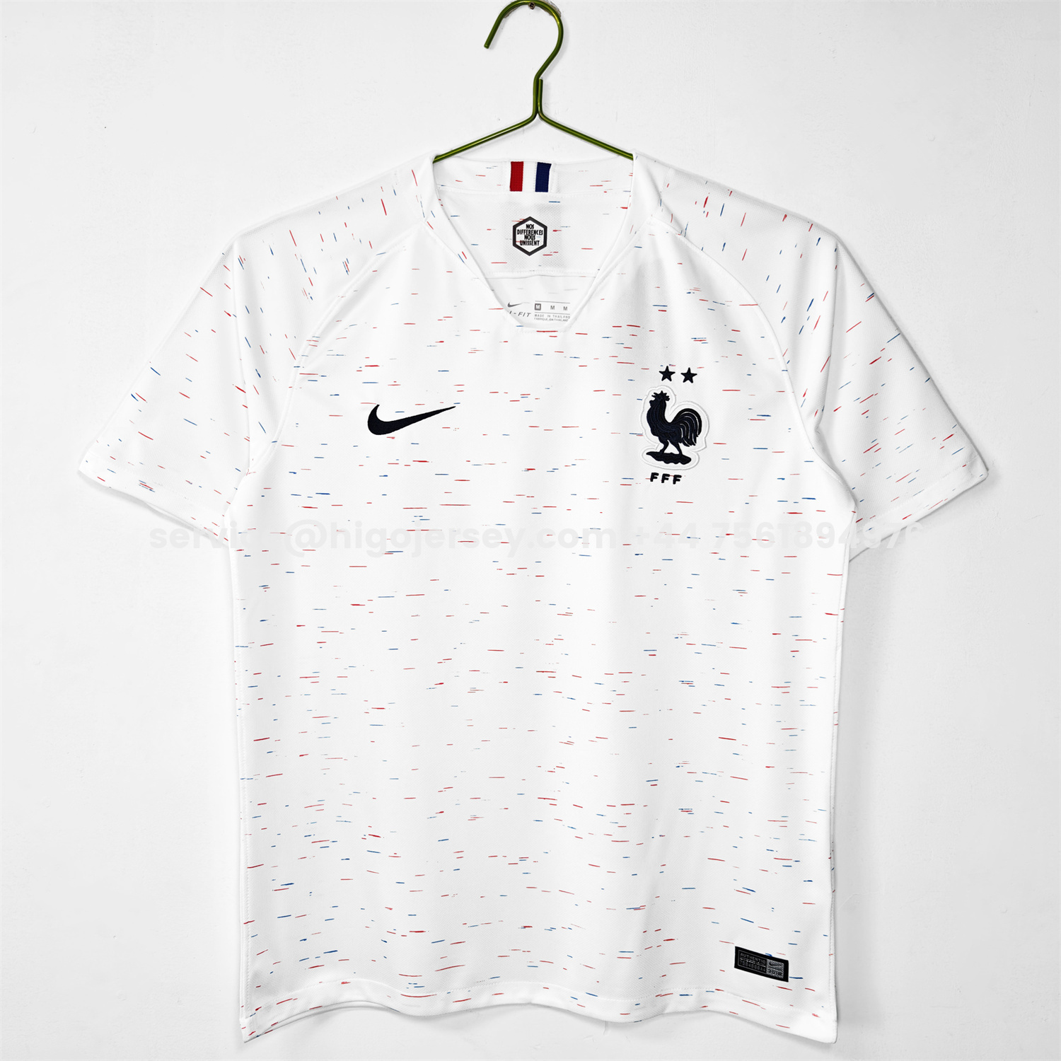 Higojerseys-Retro France 2018 Away Jersey