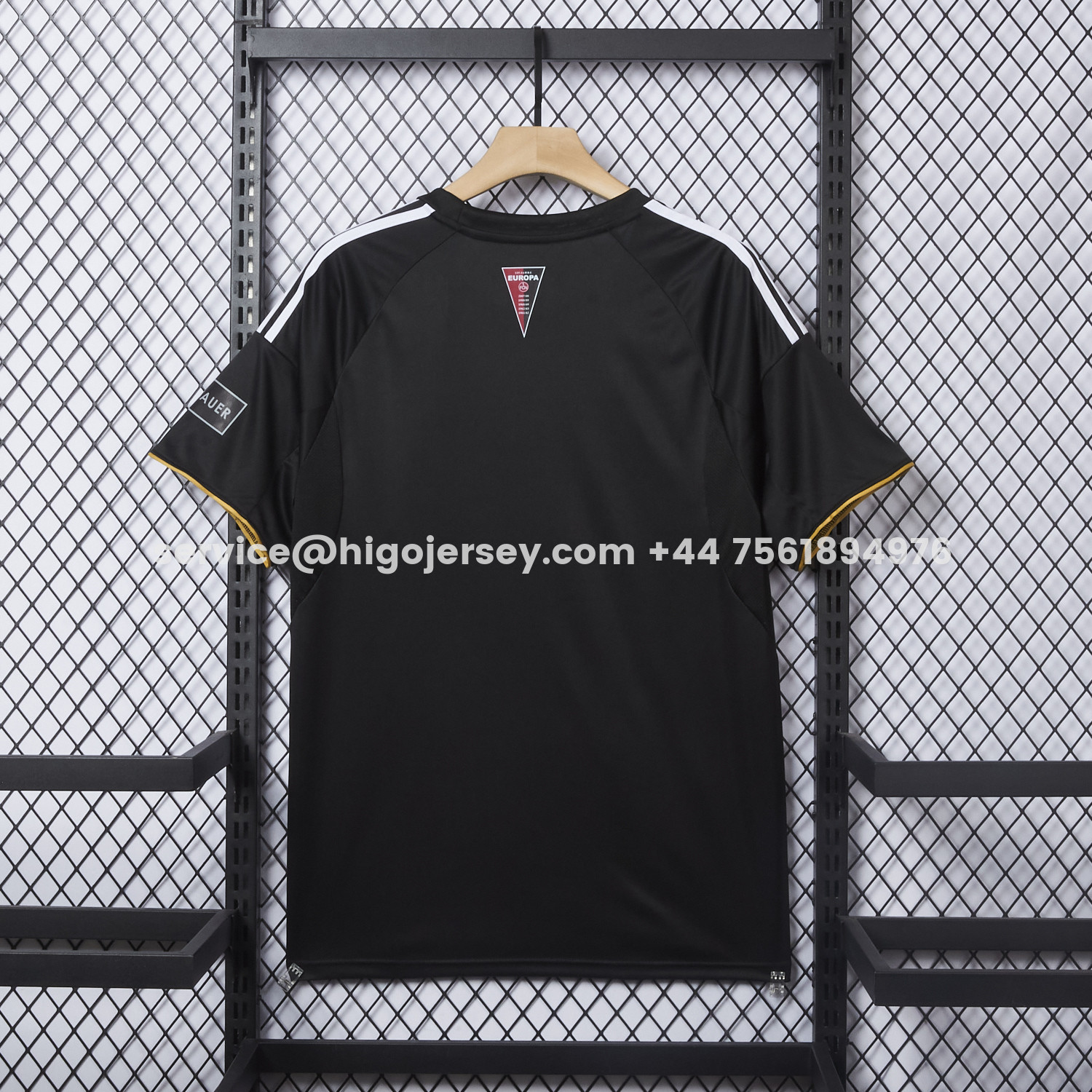 Higojerseys-Nürnberg 25-26 Black 125-Year Anniversary Jersey - Fans Version