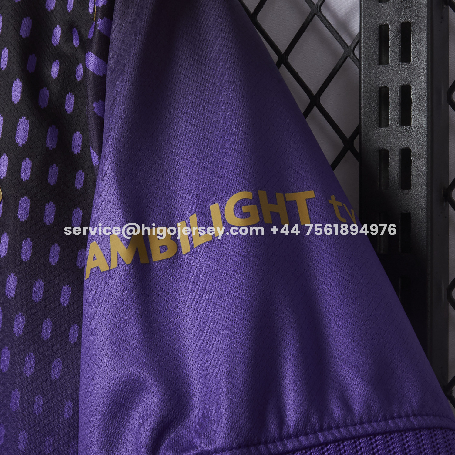 Higojerseys-Barcelona 26-27 Away Purple-Black Gradient Jersey - Fans Version
