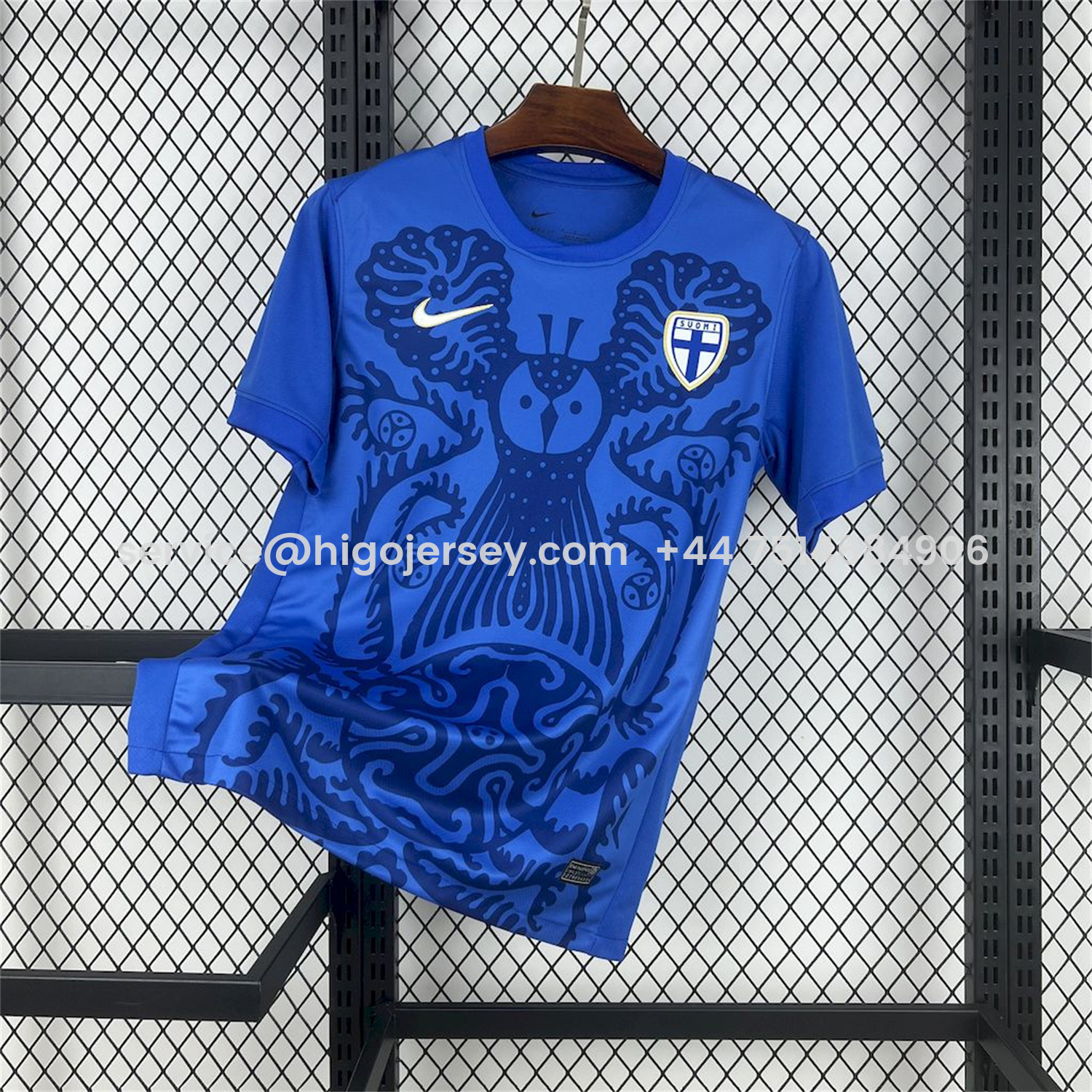 Higojerseys-Finland 2026 Away Jersey - Fans Version