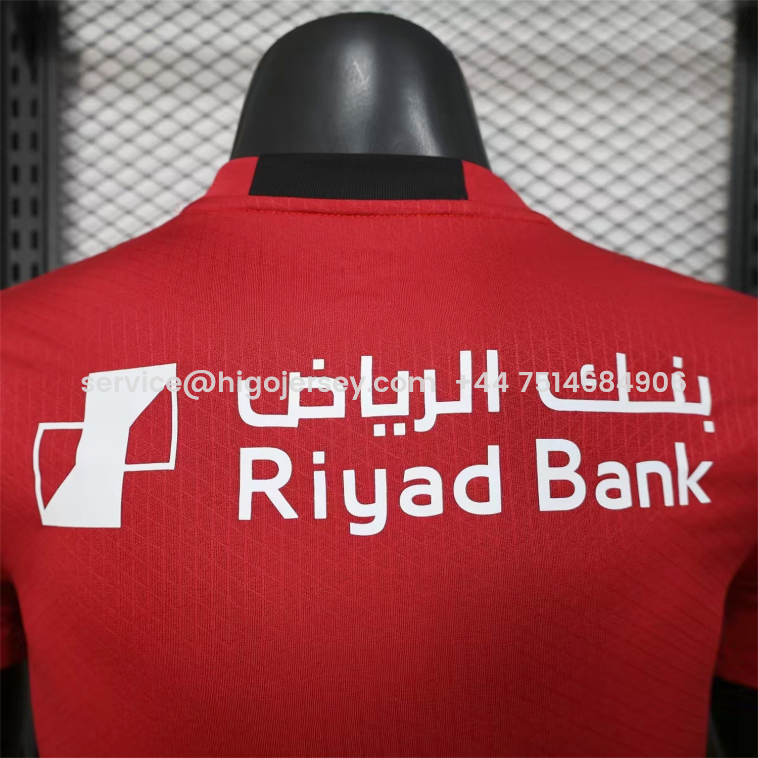 Higojerseys-Al Hilal Riyadh Crescent 25-26 Red Special Jersey - Player Version