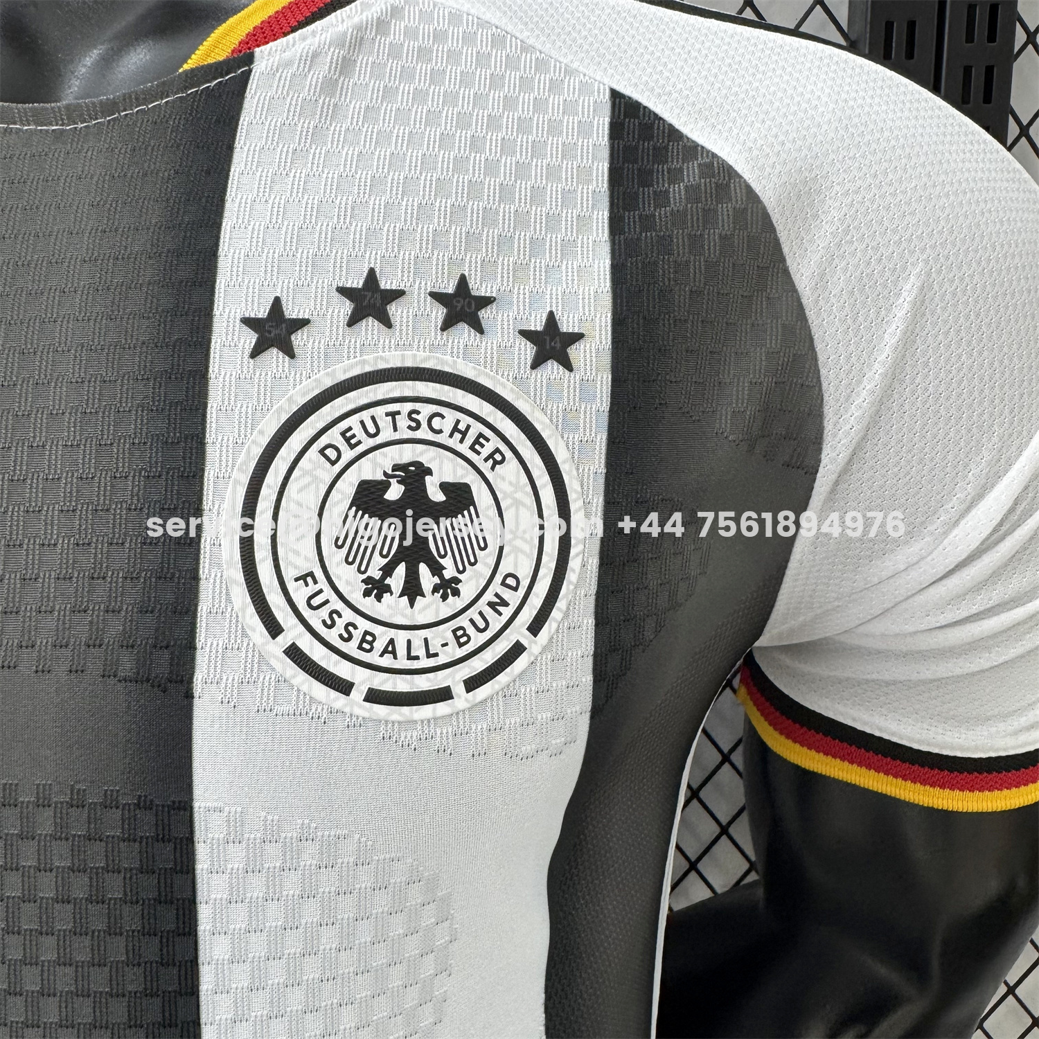 Higojerseys-Germany 2026 Black And White Special Jersey - Player Version