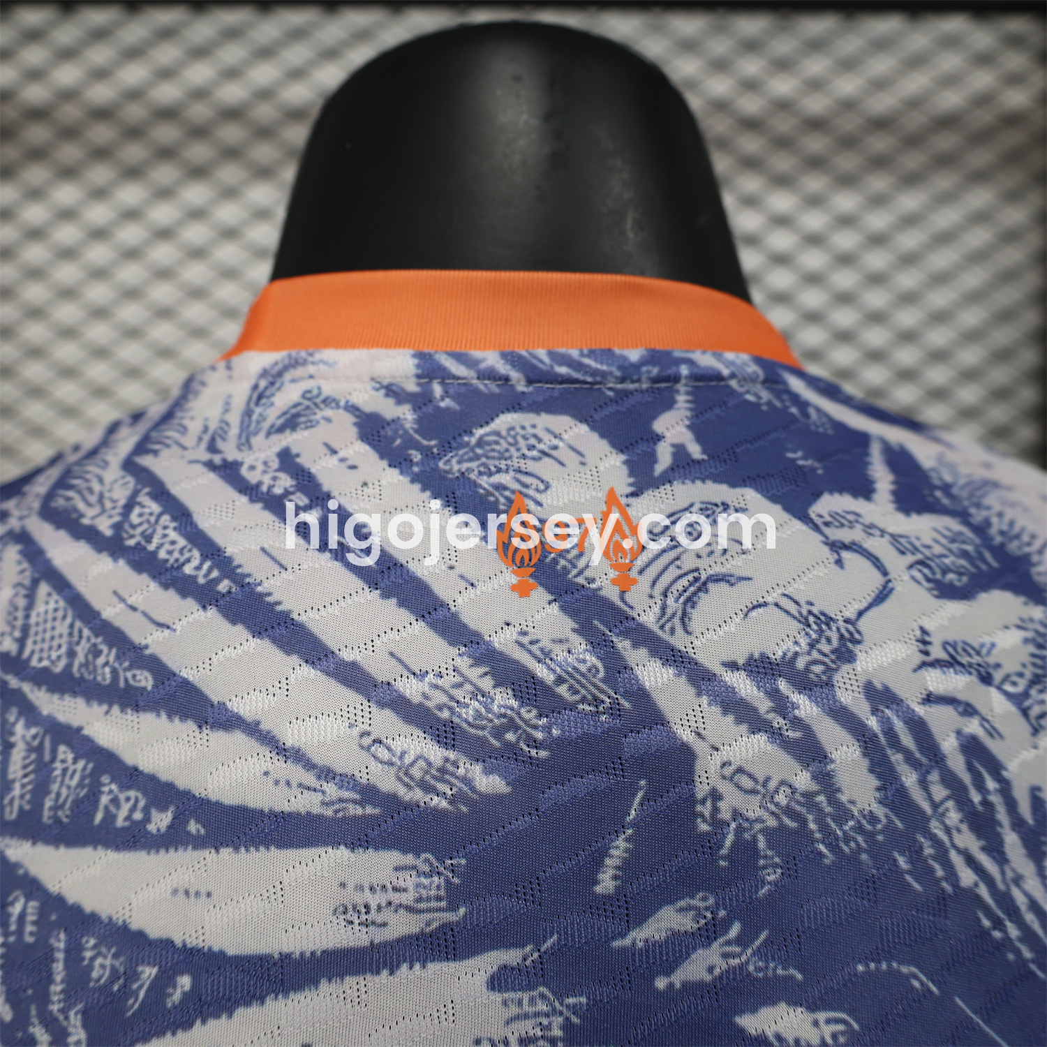 Higojerseys-Liver.pool 25-26 Orange and Blue Liver.pool Bird Special Edition Jersey - Player Version