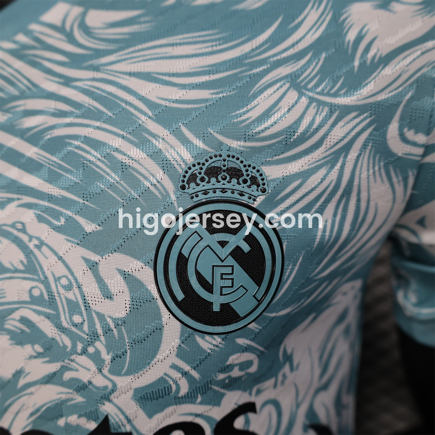 Higojerseys-Real Madrid 25-26 Blue Viking Roar Special Edition Jersey - Player Version