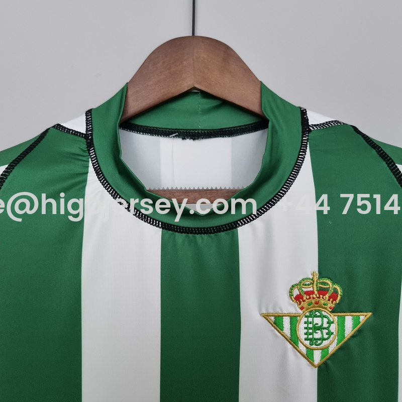 Higojerseys-Retro Real Betis 2003-04 Home Stadium Jersey
