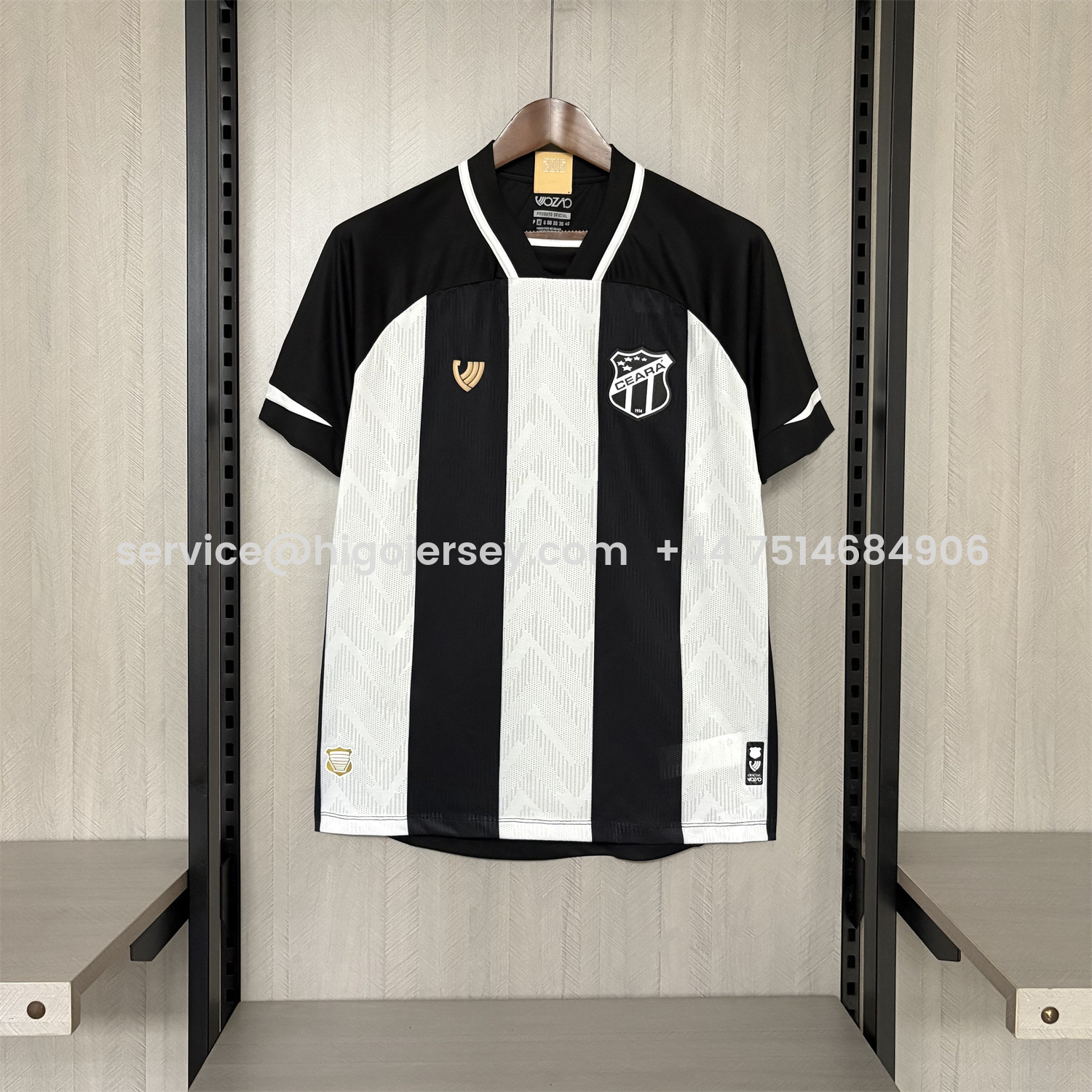 Higojerseys-Ceará 25-26 Home Jersey - Fans Version