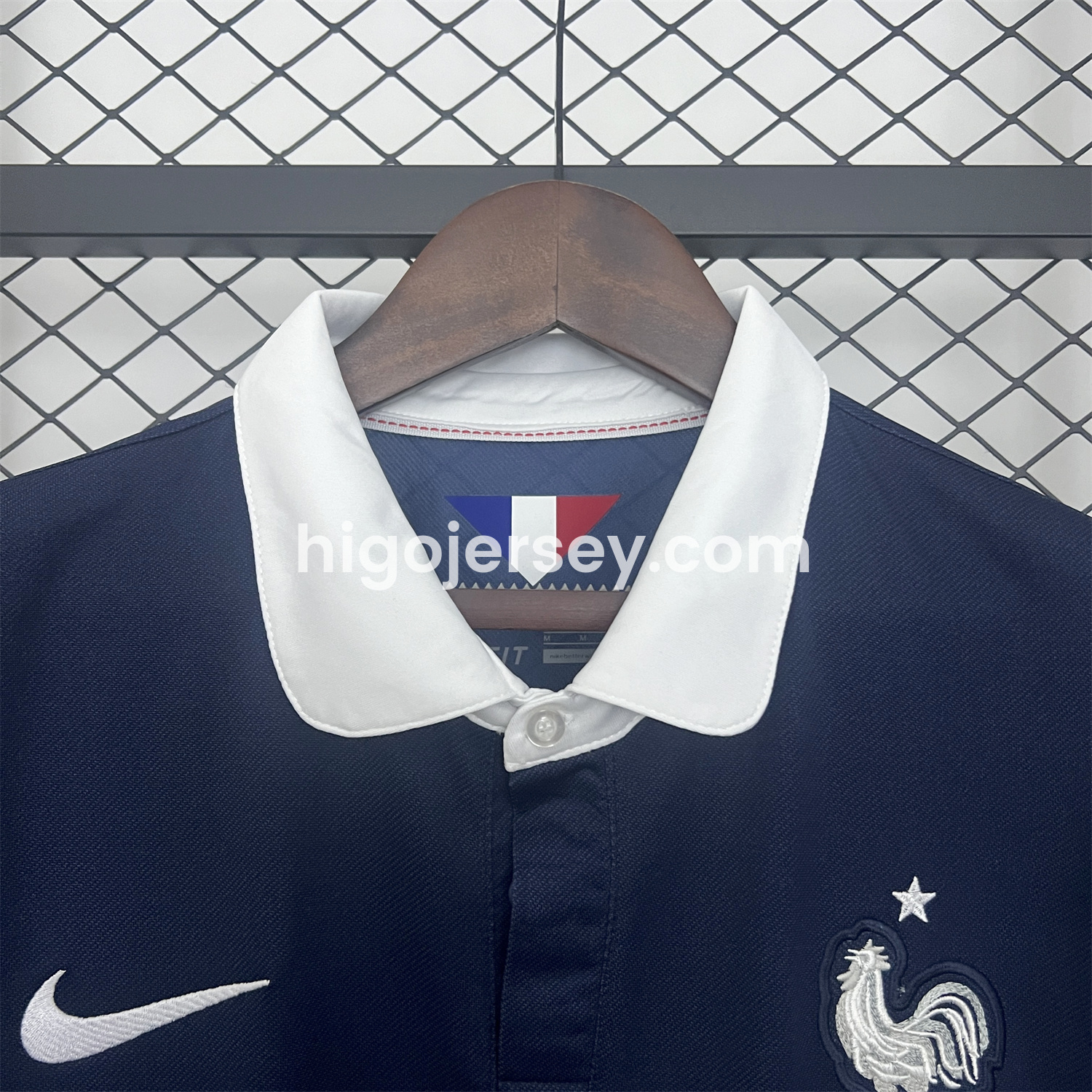 Higojerseys-Retro France 2014 Home Jersey