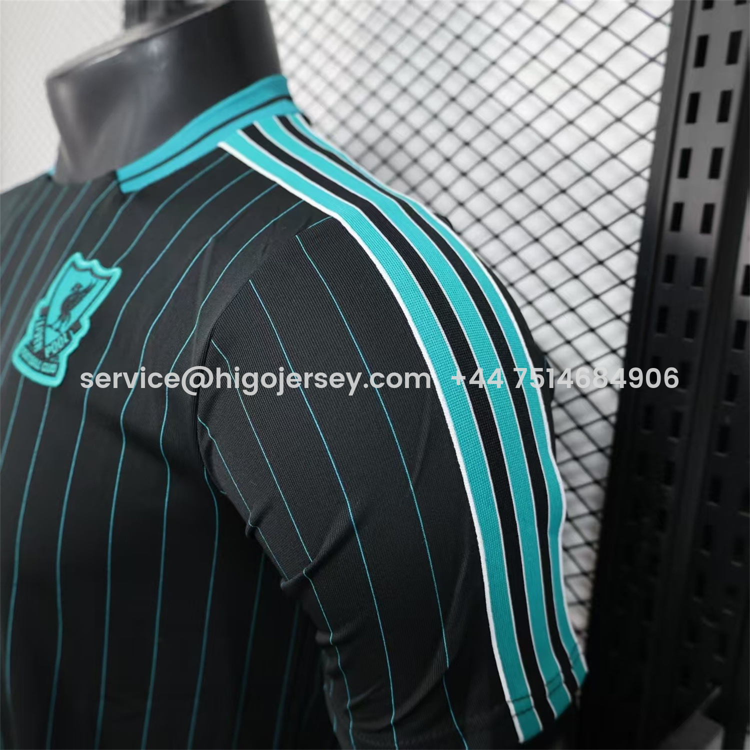 Higojerseys-Liver.pool 25-26 Icon Range Travel Special Edition Black Jersey - Player Version