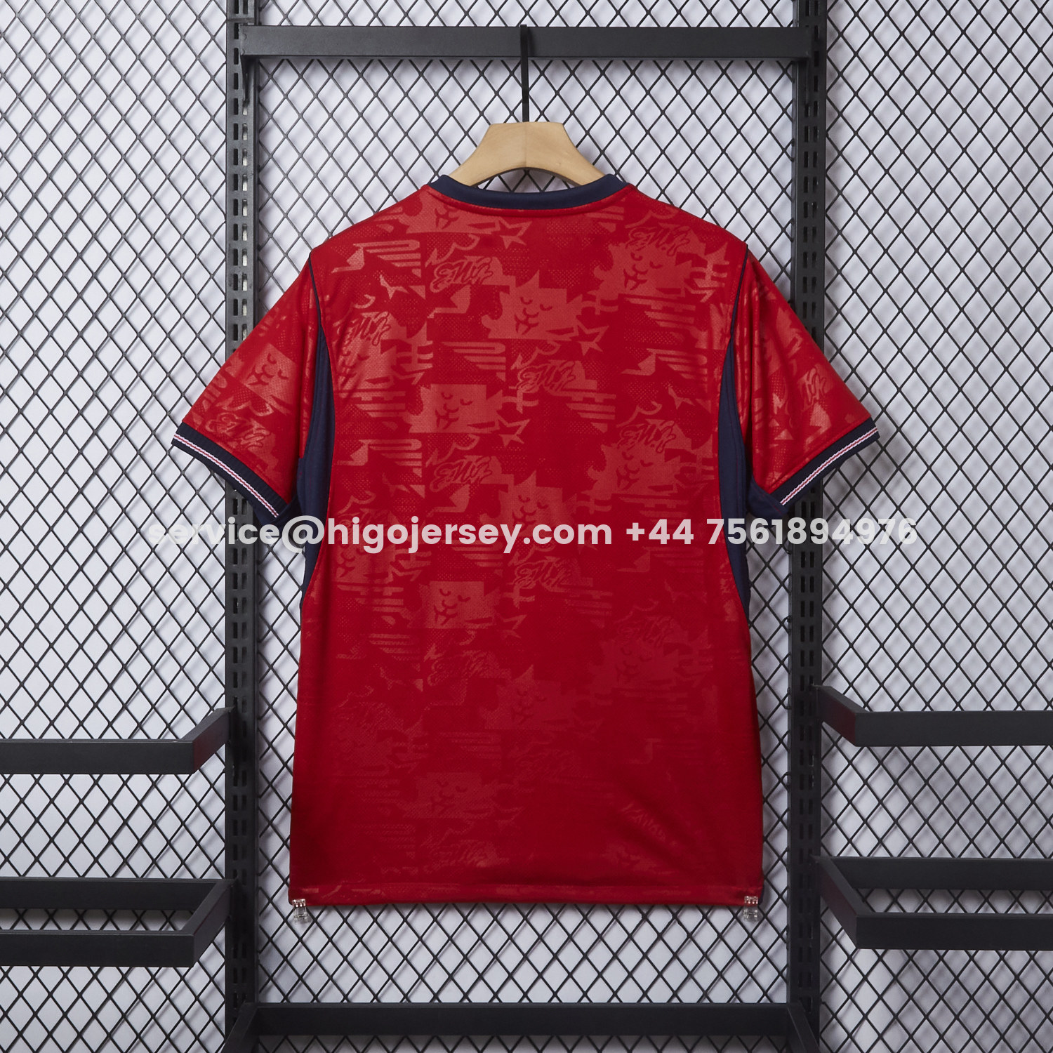 Higojerseys-England 2026 Away Jersey - Fans Version